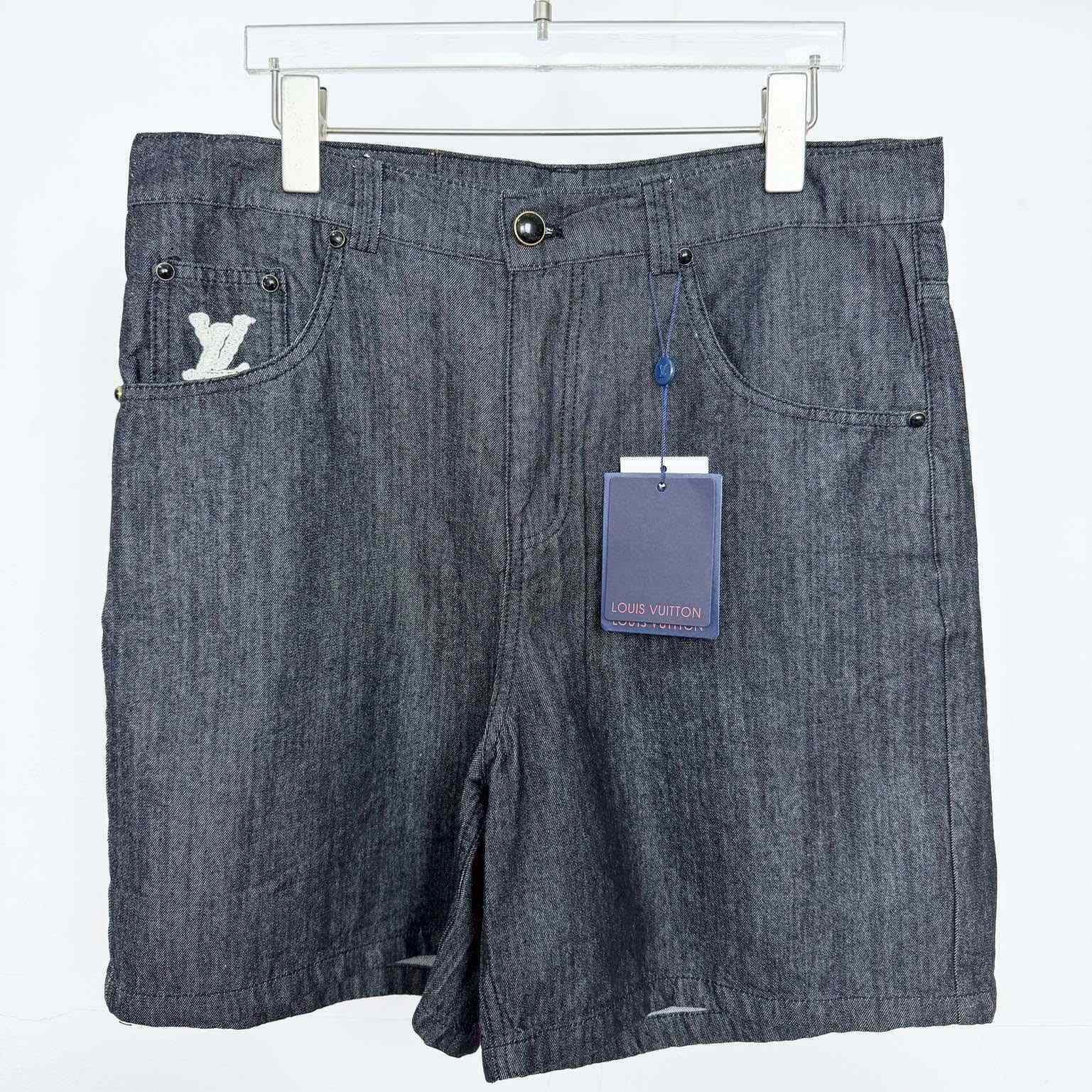Louis Vuitton Chambray Shorts   1AHVC4 - DopestKickz