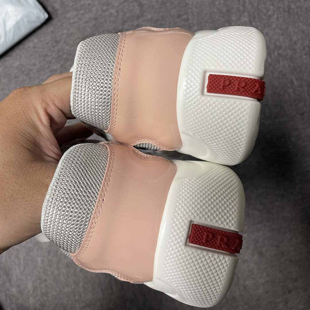 Prada America's Cup Biker Fabric Sneakers - DopestKickz