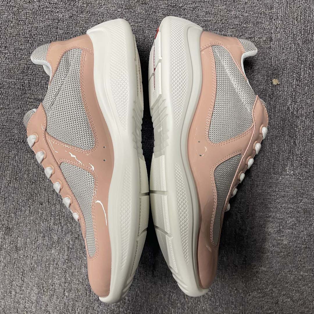 Prada America's Cup Biker Fabric Sneakers - DopestKickz