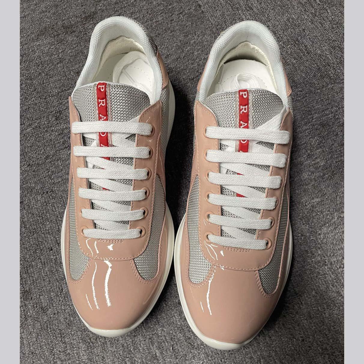 Prada America's Cup Biker Fabric Sneakers - DopestKickz