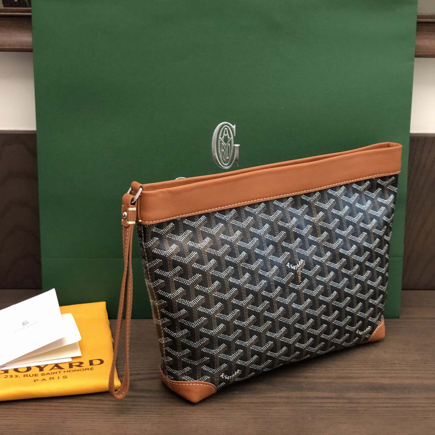 Goyard Conti Pouch - DopestKickz