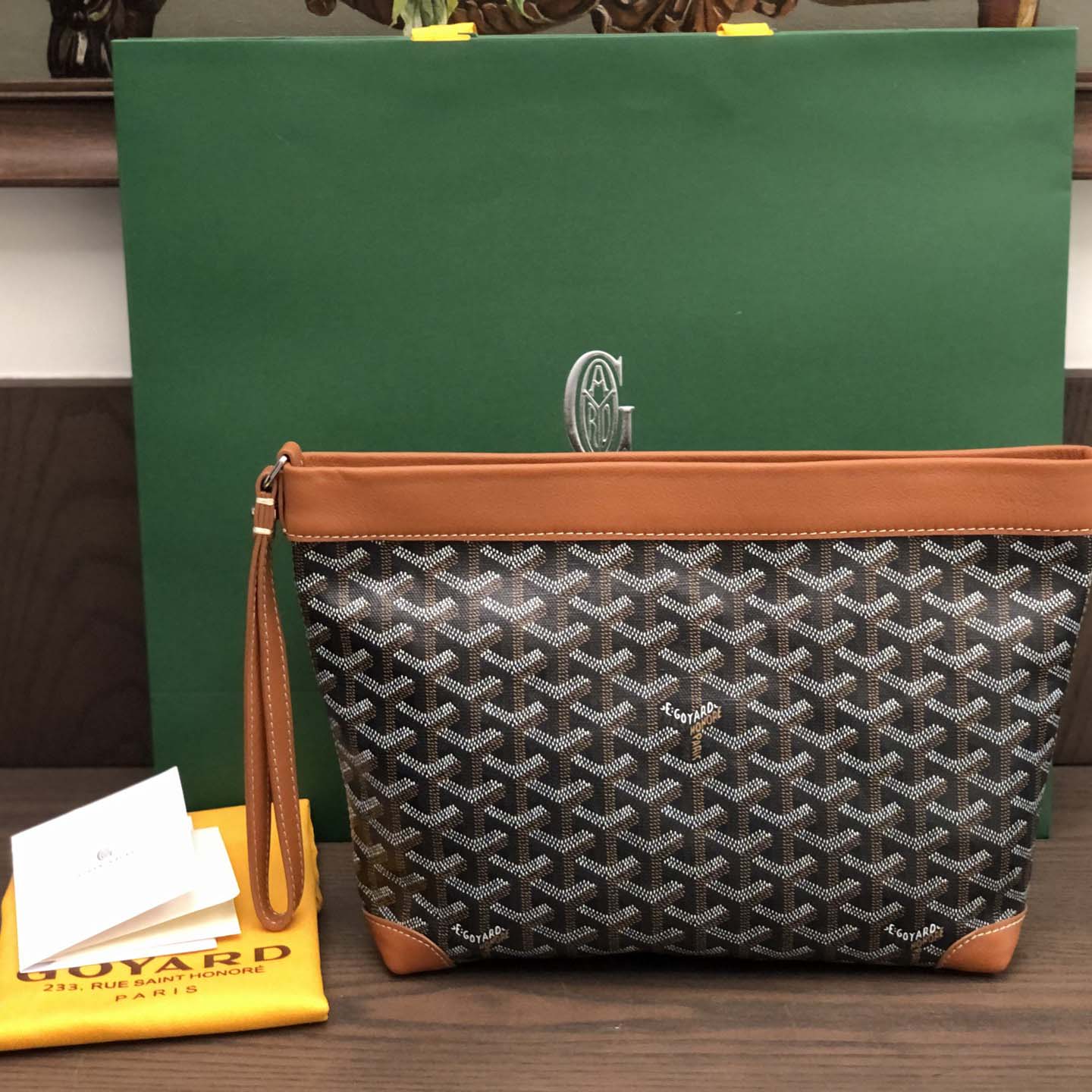 Goyard Conti Pouch - DopestKickz