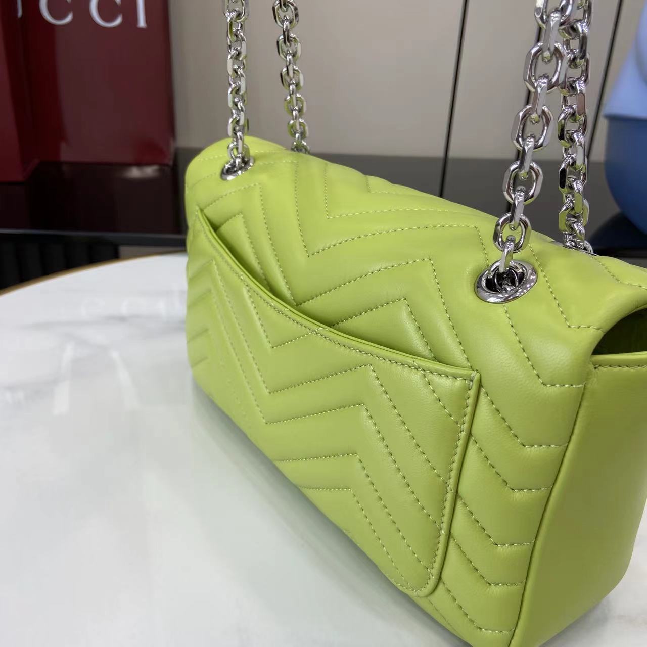 Gucci GG Marmont Medium Shoulder Bag - DopestKickz