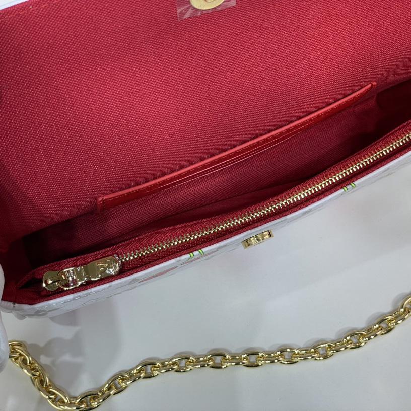 Louis Vuitton LV x TM Wallet On Chain Ivy   M14239 - DopestKickz