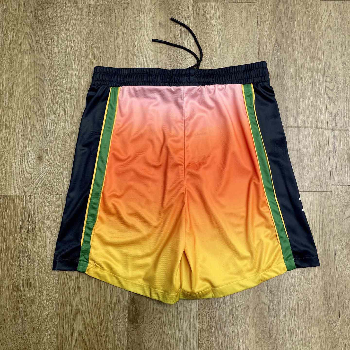 Casablanca Pastel Gradient Football Shorts   C1009 - DopestKickz
