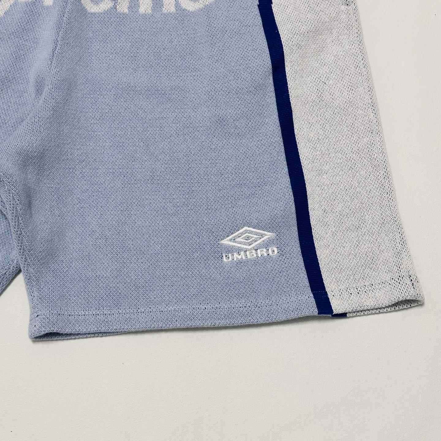 Supreme x Umbro Knit Soccer Short 'Blue'  - DopestKickz