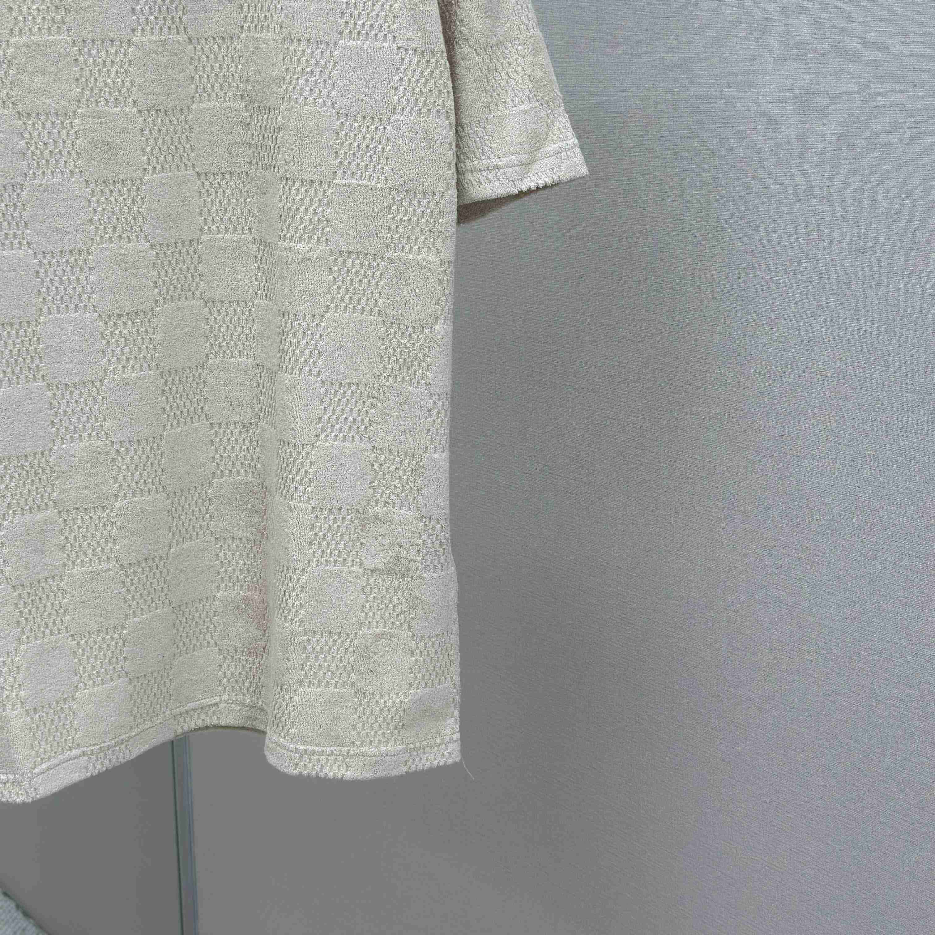 Louis Vuitton Damier French Terry T-Shirt   1AHUVC - DopestKickz