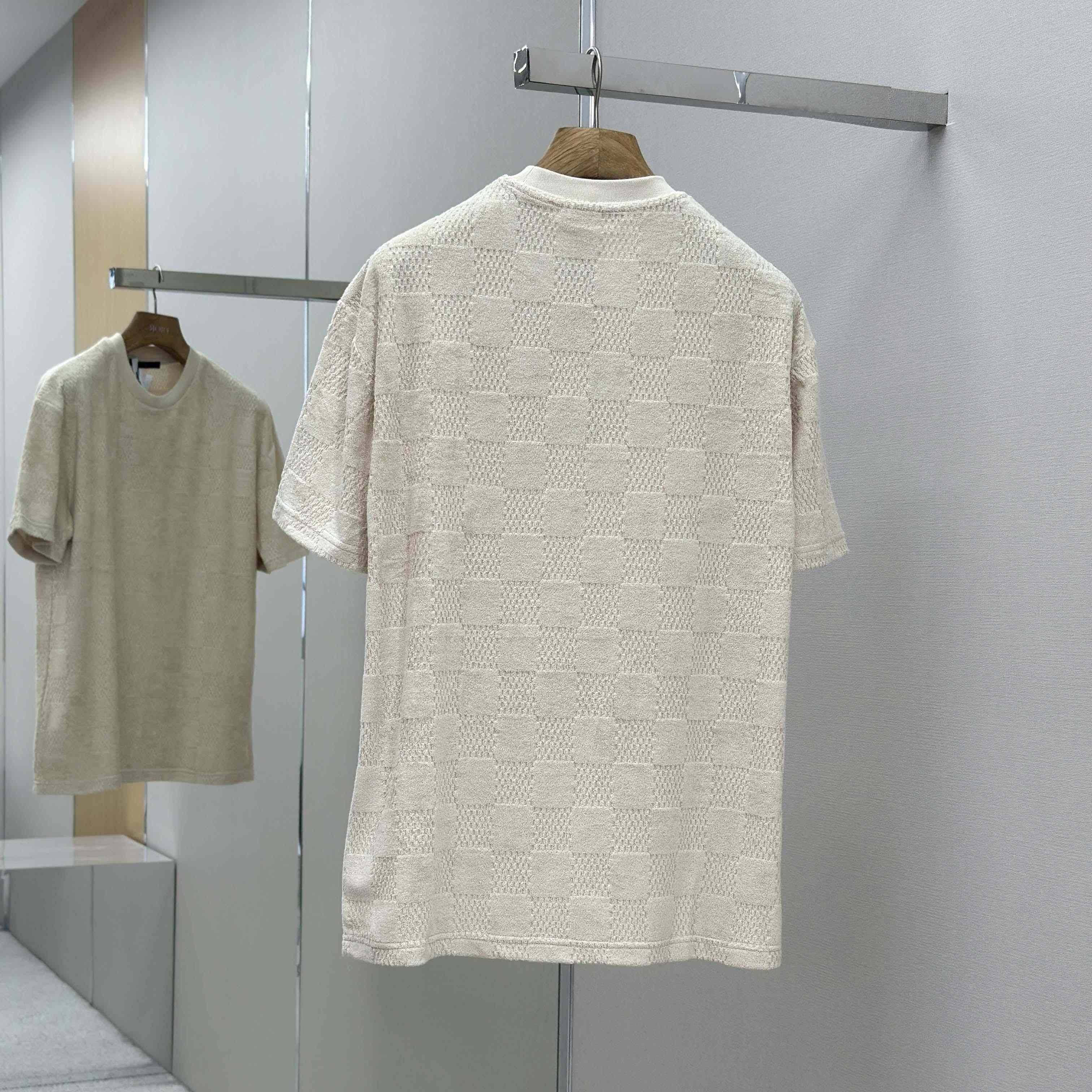 Louis Vuitton Damier French Terry T-Shirt   1AHUVC - DopestKickz