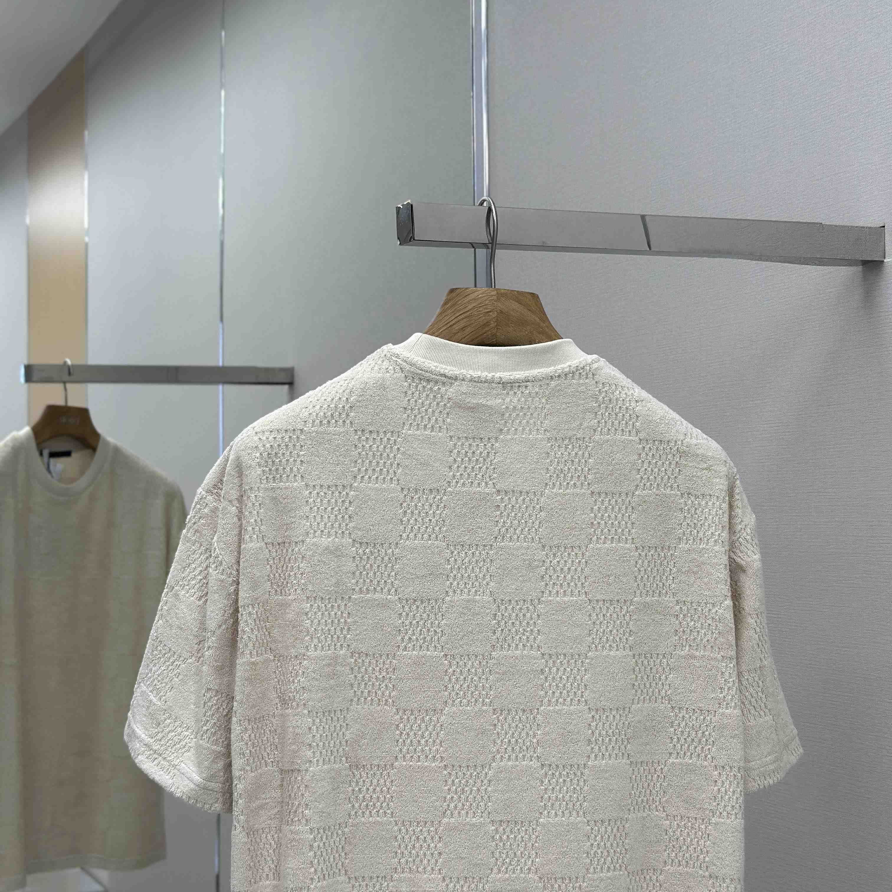 Louis Vuitton Damier French Terry T-Shirt   1AHUVC - DopestKickz