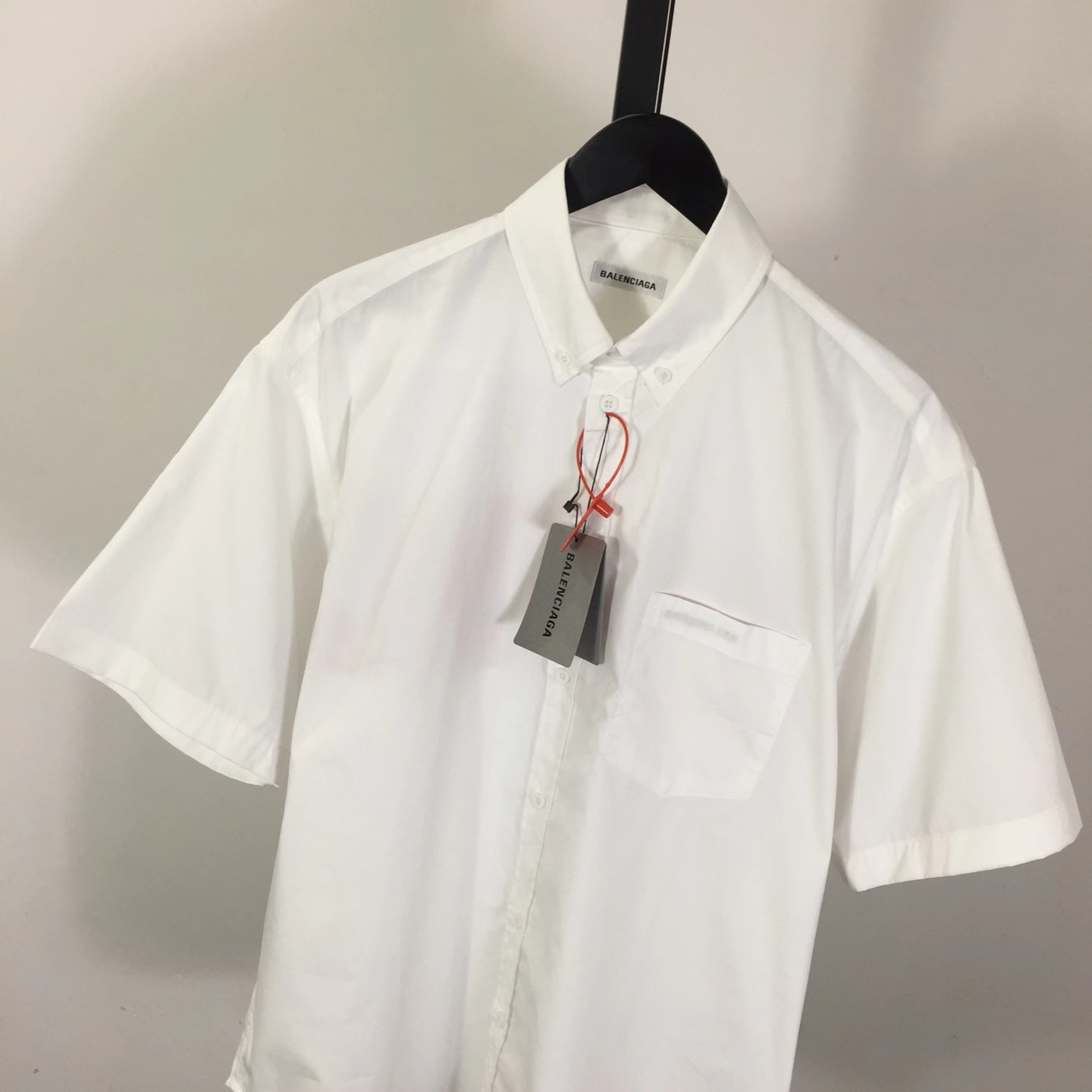 Balenciaga Security Tape Logo  Shirt - DopestKickz