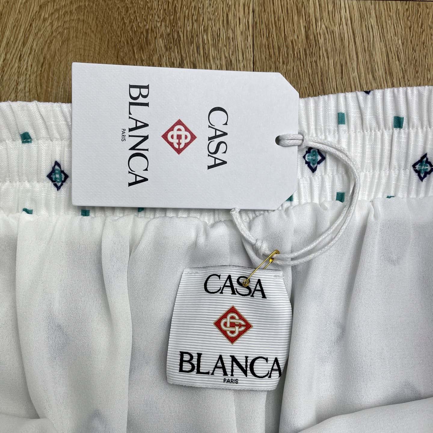 Casablanca Gradient Monogram Silk Shorts    CA3539 - DopestKickz