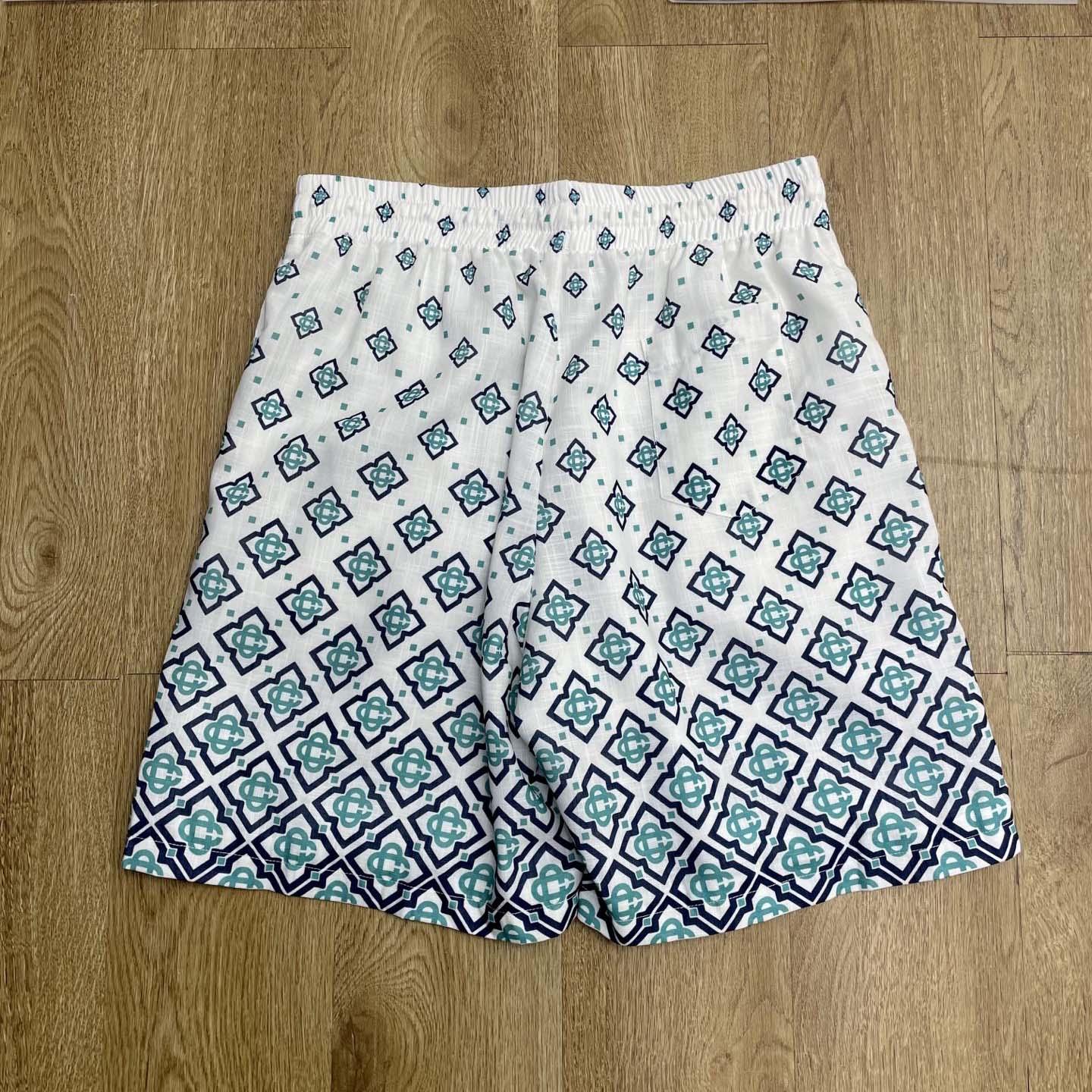 Casablanca Gradient Monogram Silk Shorts    CA3539 - DopestKickz