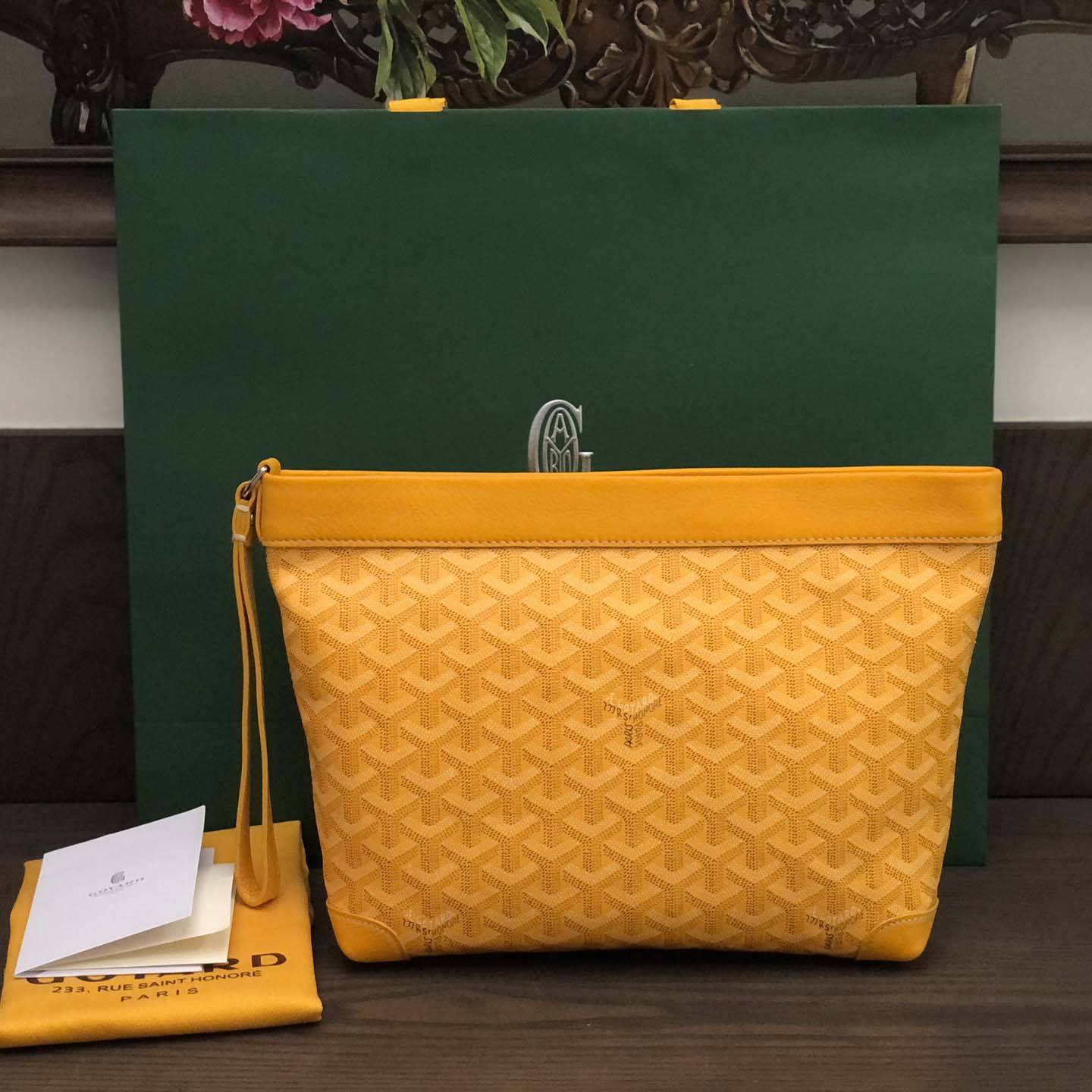 Goyard Conti Pouch - DopestKickz