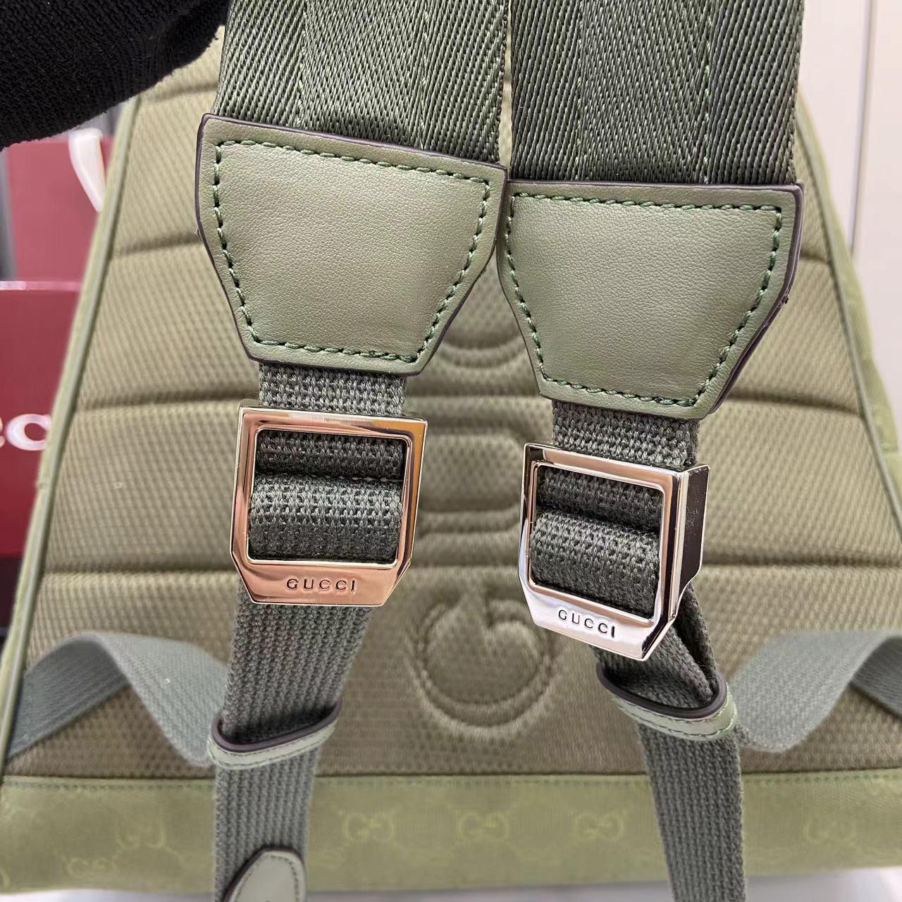 Gucci GG Canvas Medium Backpack - DopestKickz