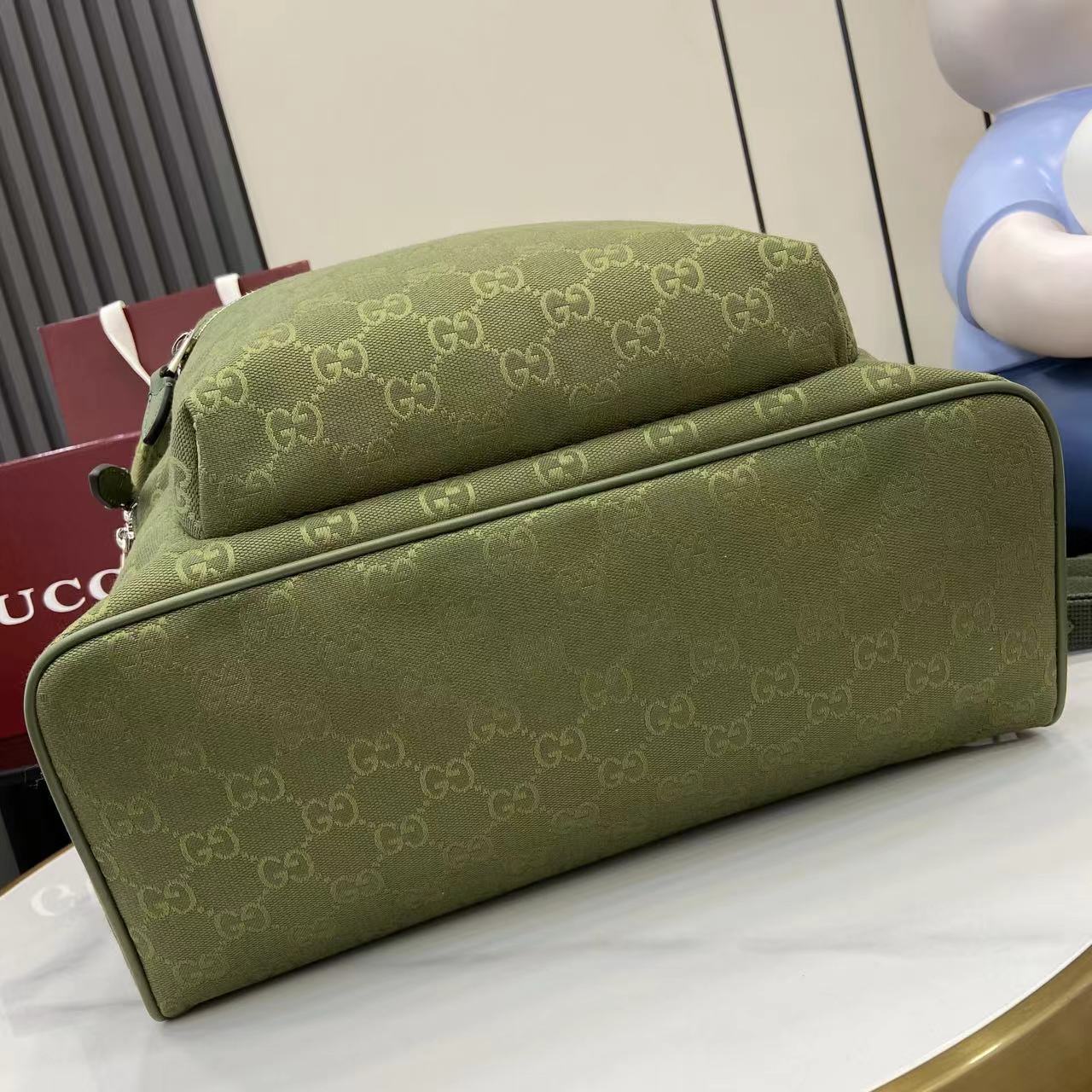 Gucci GG Canvas Medium Backpack - DopestKickz