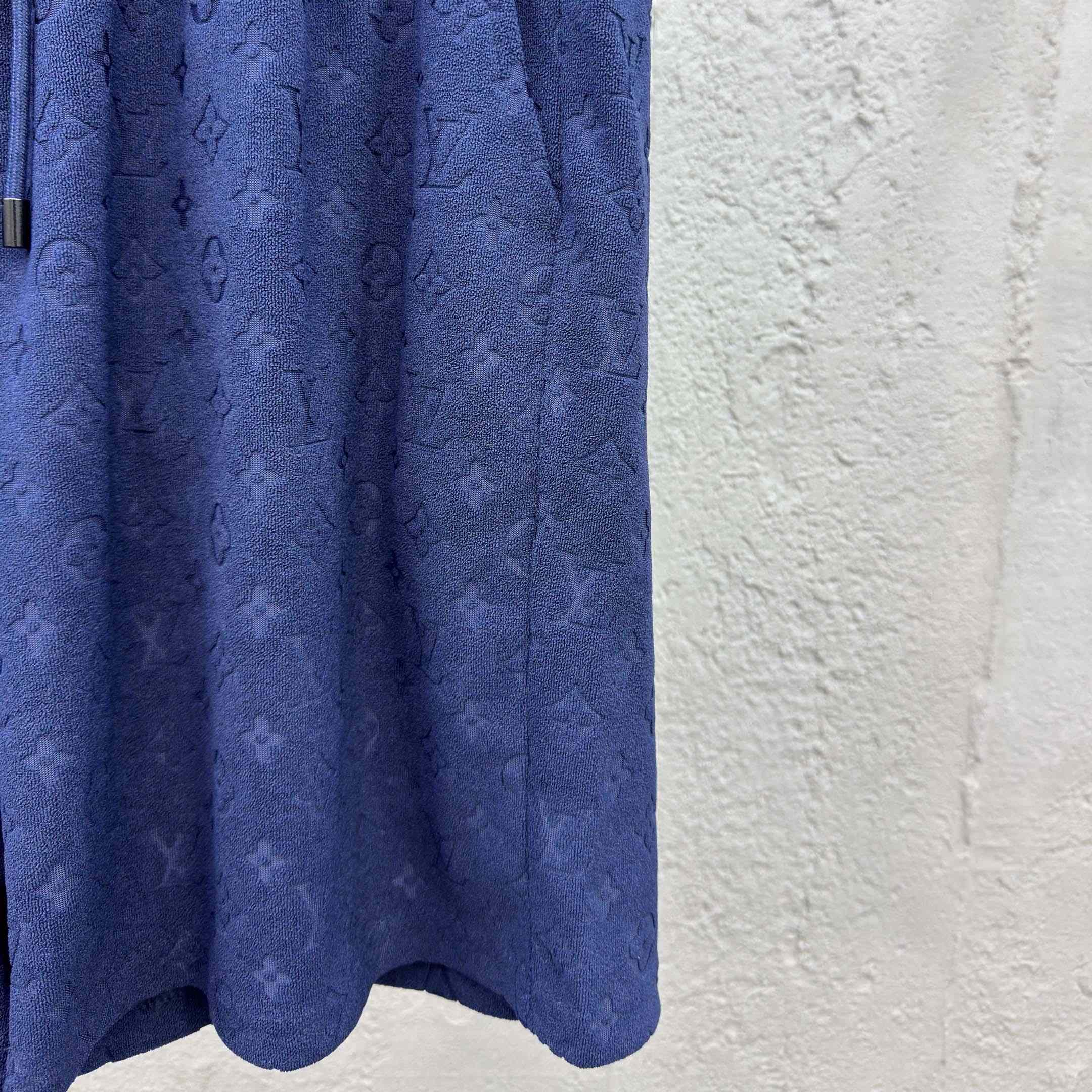 Louis Vuitton Monogram French Terry Shorts   1AHUX6 - DopestKickz