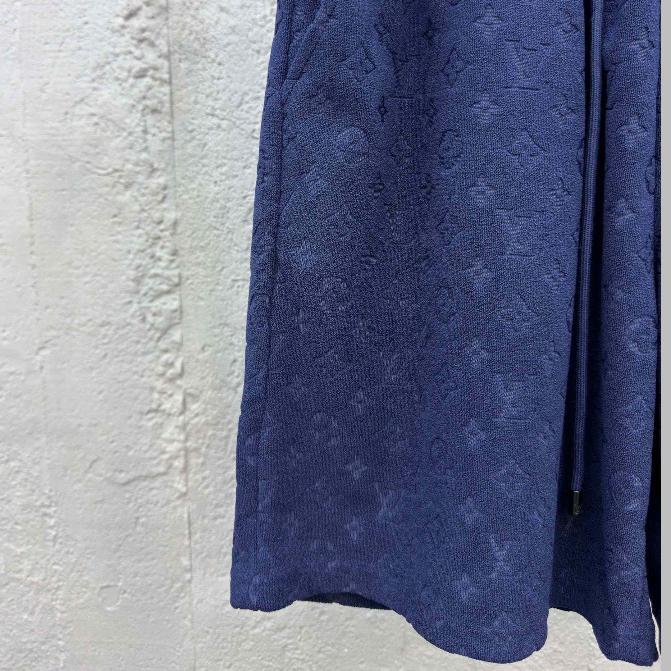 Louis Vuitton Monogram French Terry Shorts   1AHUX6 - DopestKickz