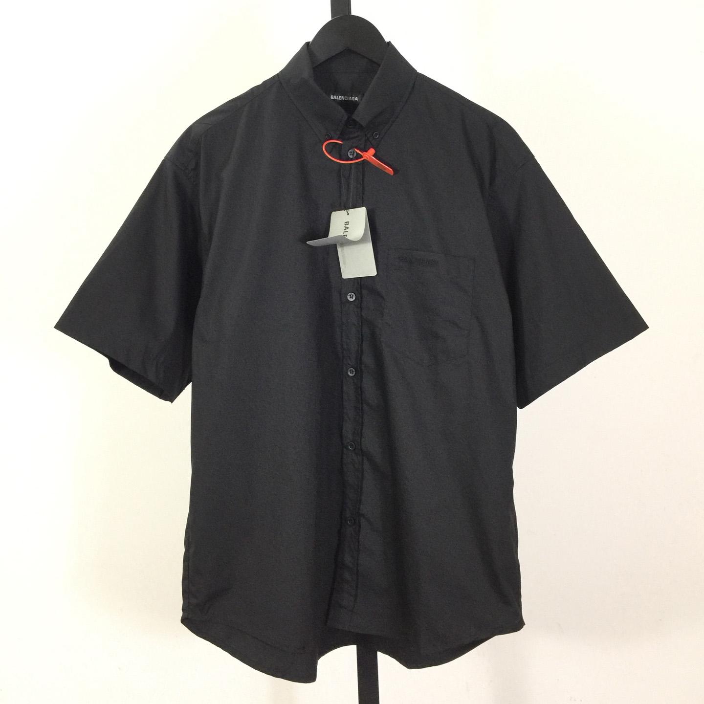 Balenciaga Security Tape Logo  Shirt - DopestKickz
