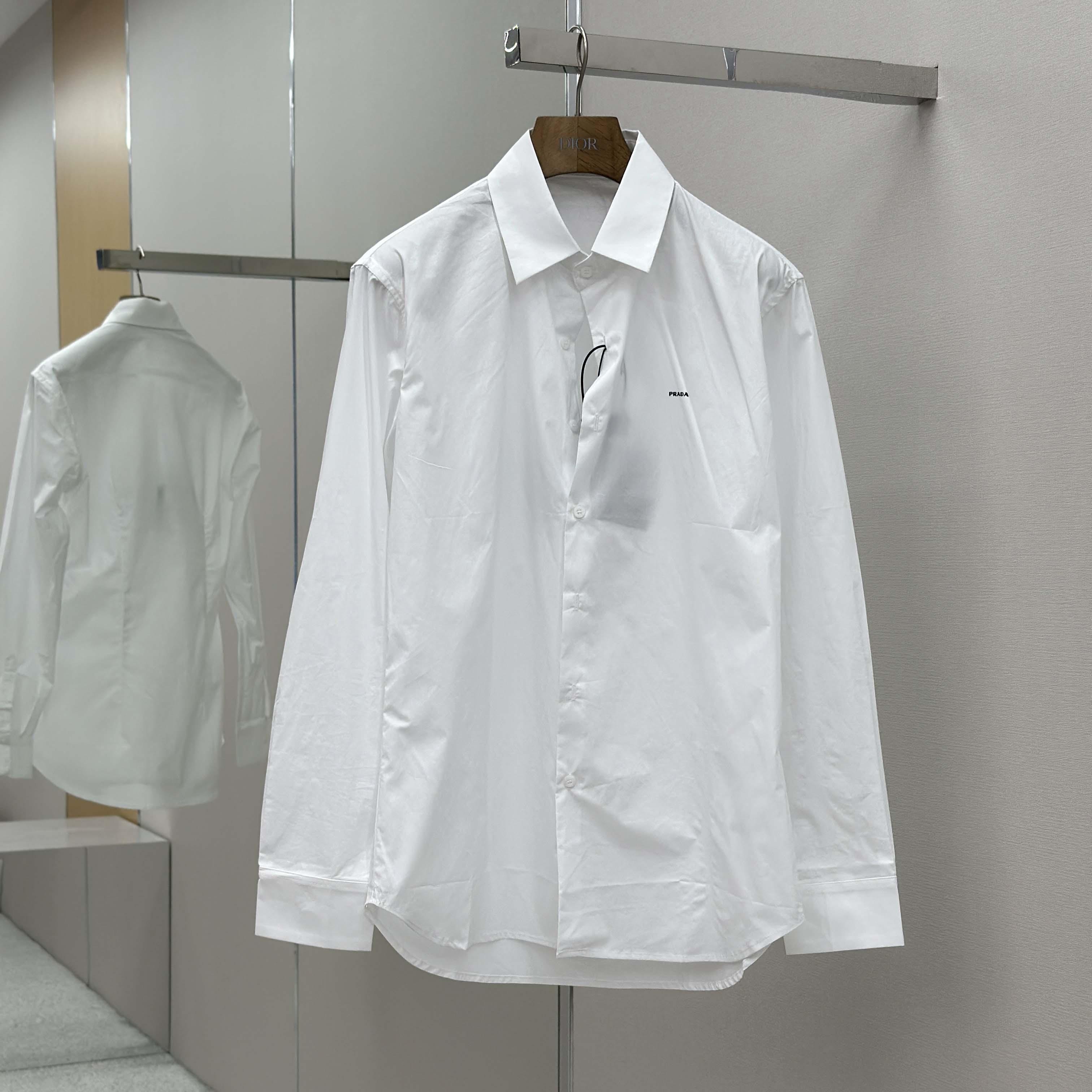 Prada Cotton Shirt - DopestKickz
