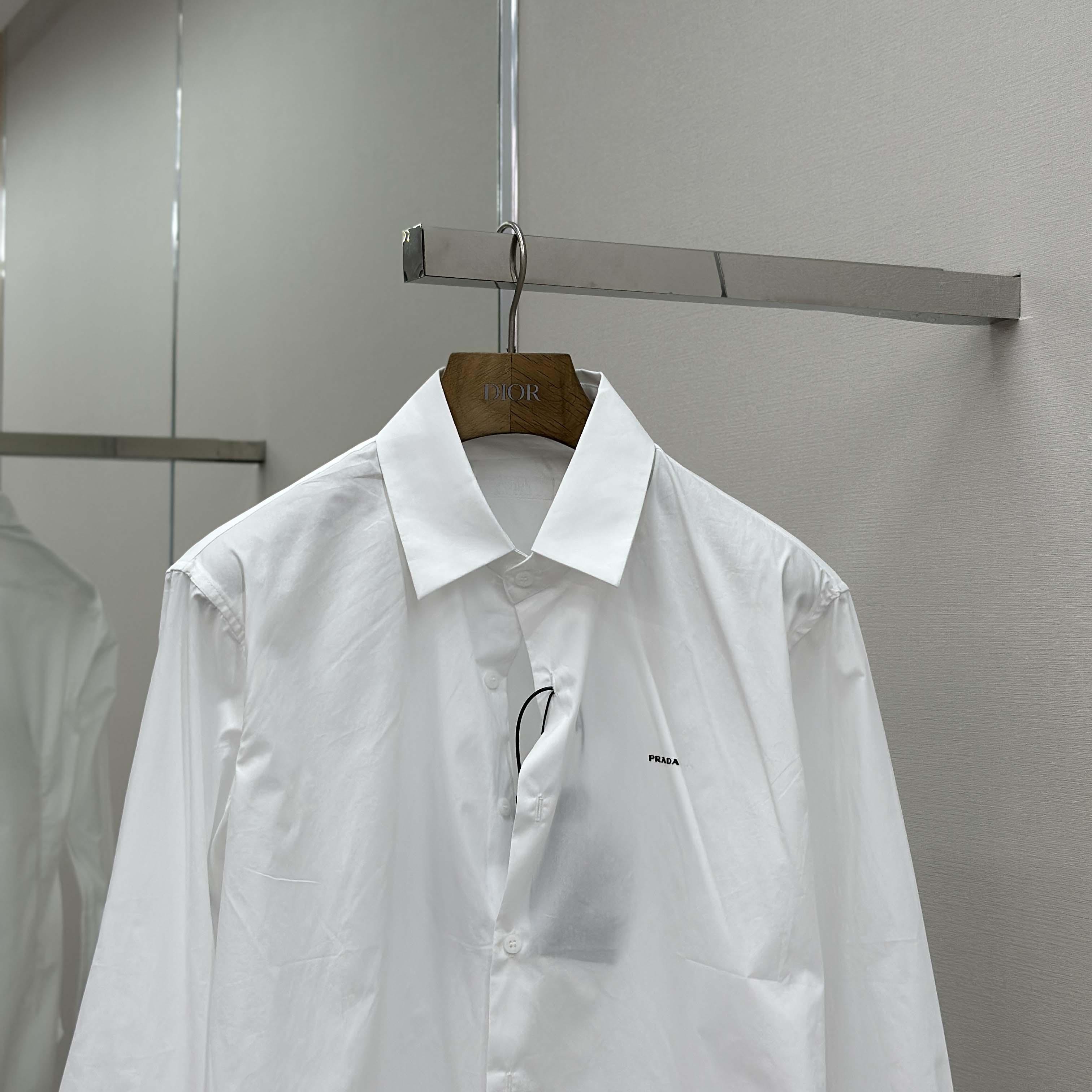 Prada Cotton Shirt - DopestKickz