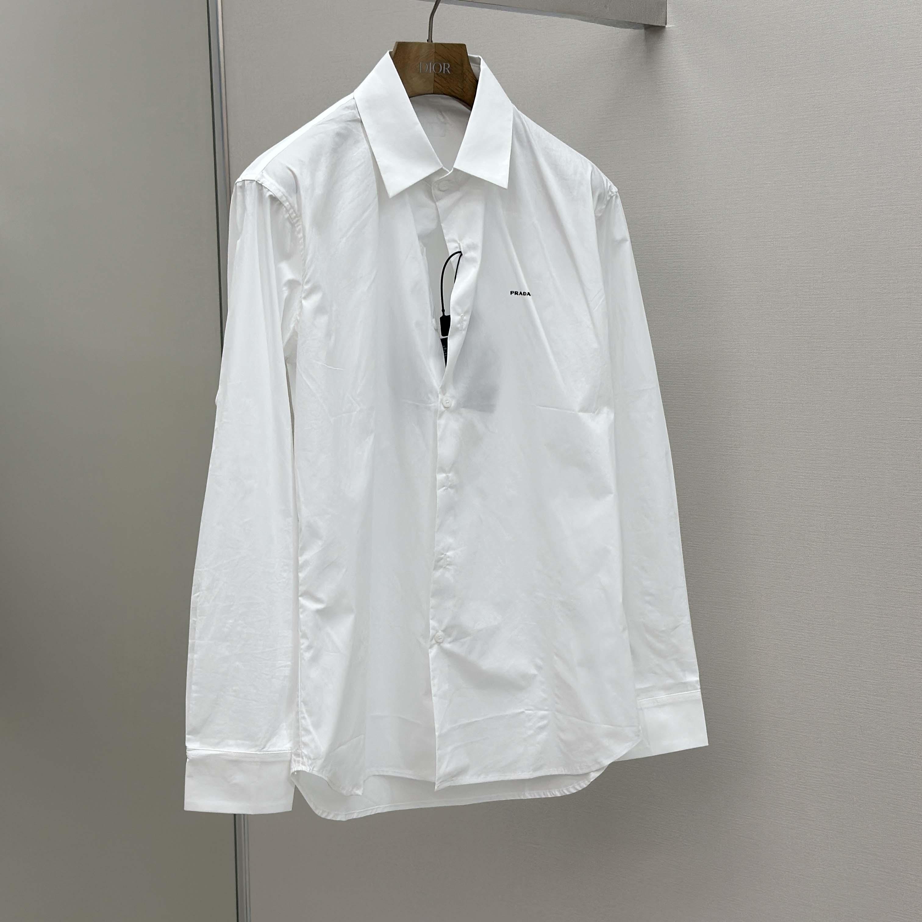 Prada Cotton Shirt - DopestKickz