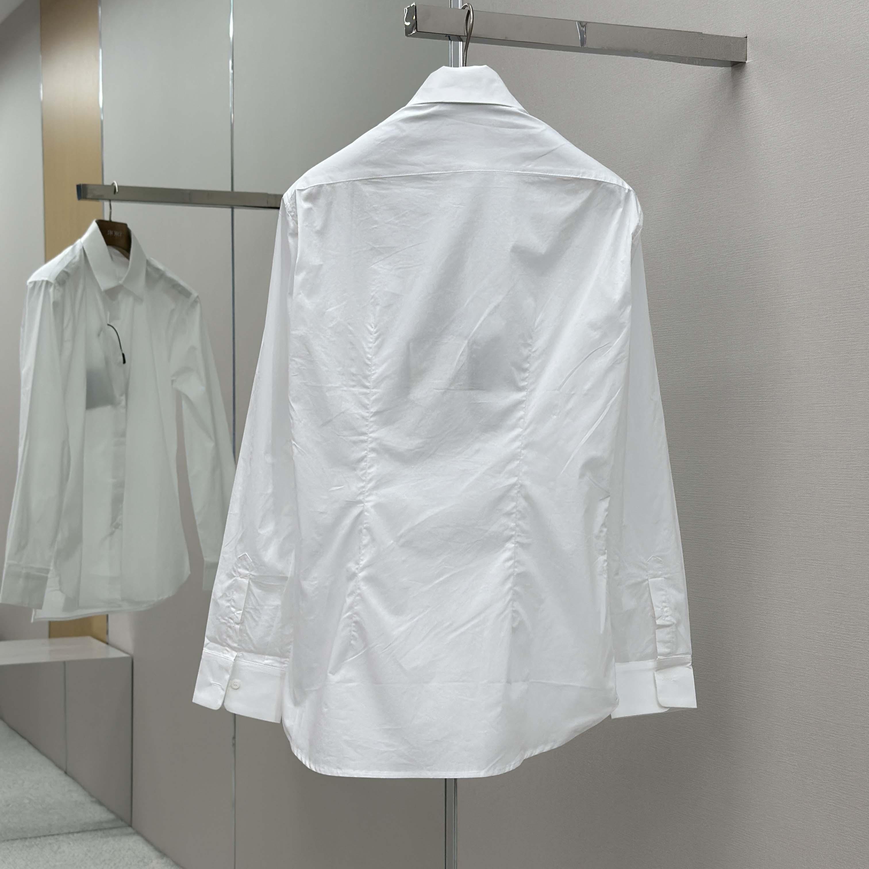 Prada Cotton Shirt - DopestKickz