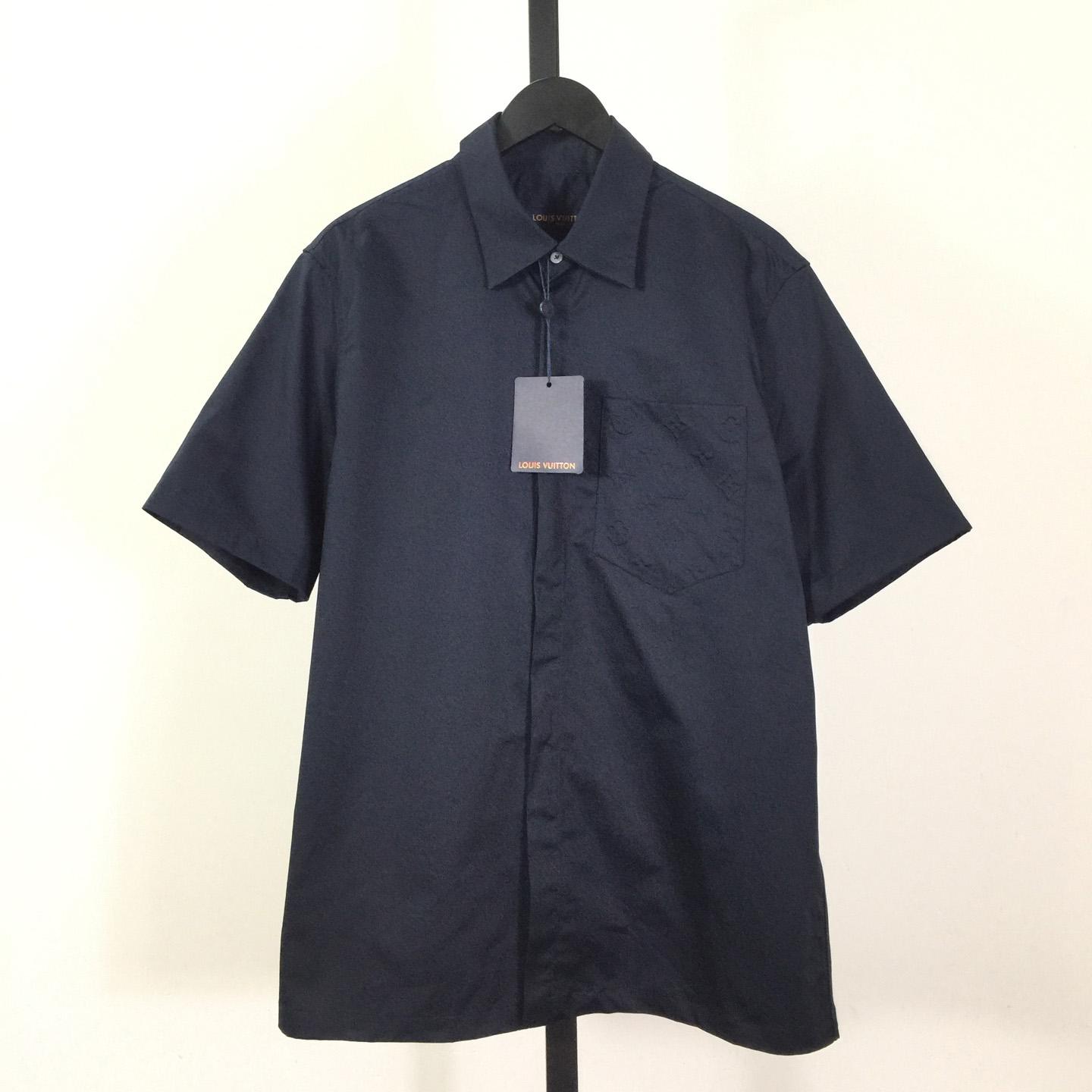 Louis Vuitton Monogram Pocket Short-Sleeved Shirt   1AHVYK - DopestKickz