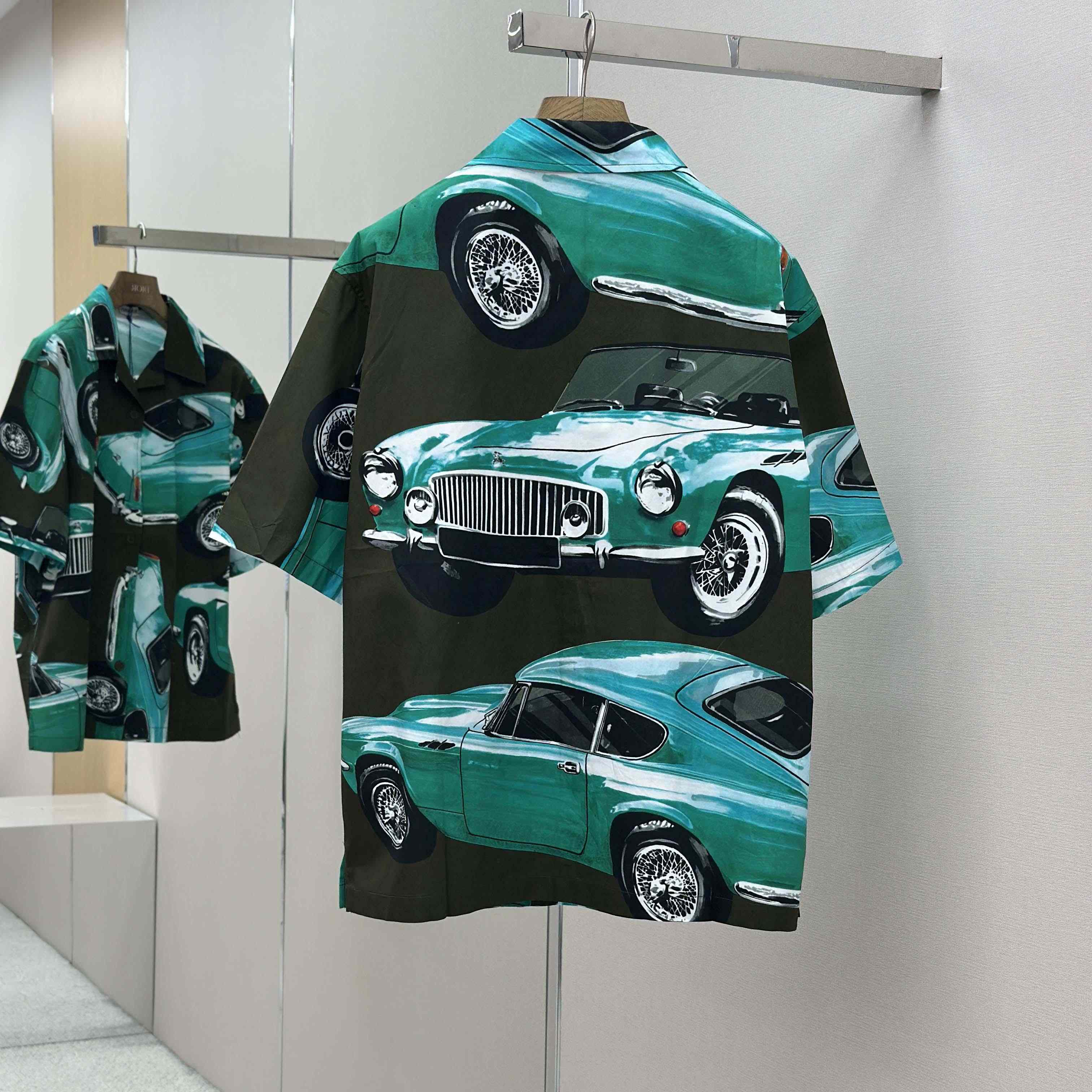 Burberry Relaxed Fit Car Cotton Poplin Shirt - DopestKickz