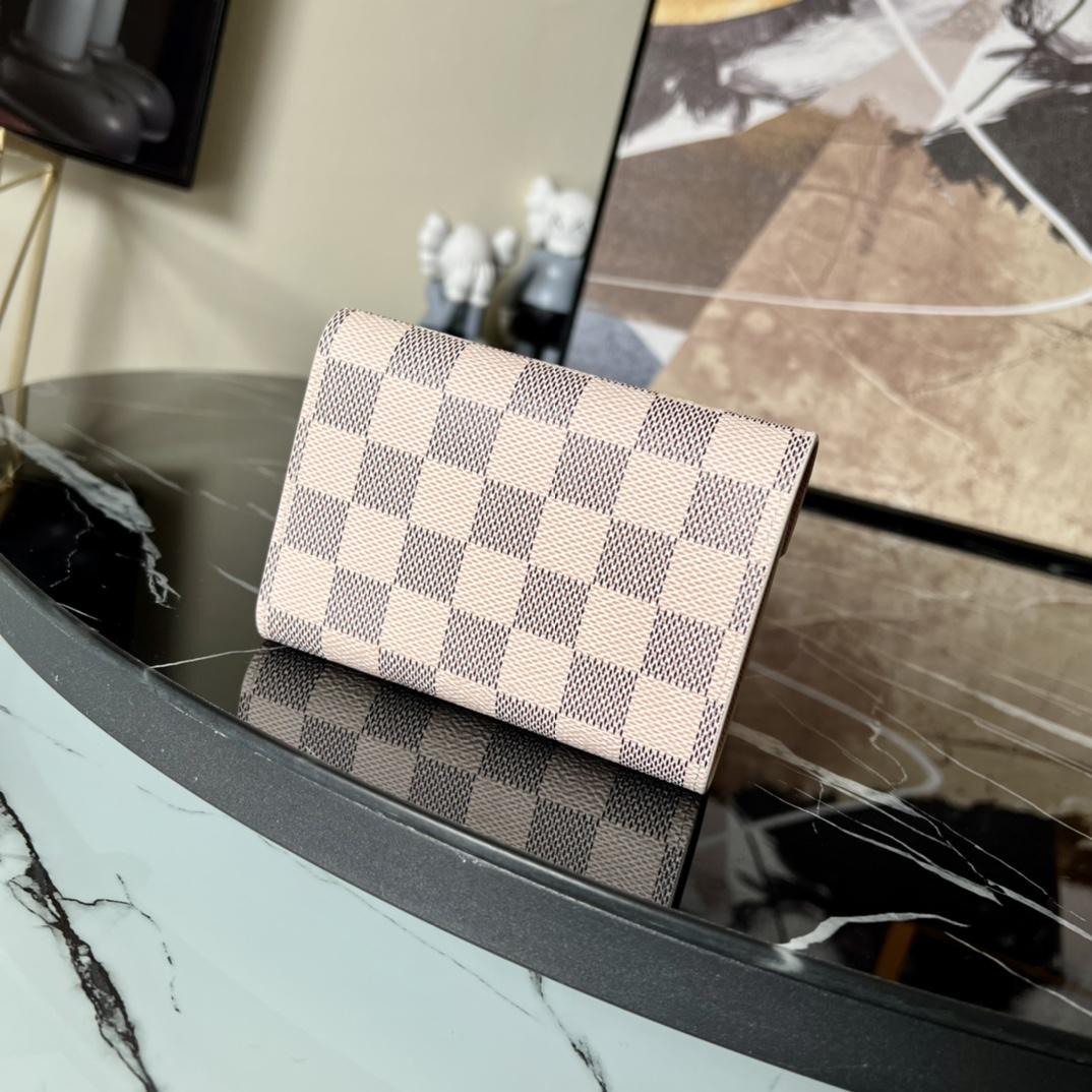 Louis Vuitton Victorine Wallet Damier Azur Canvas  N64022 - DopestKickz