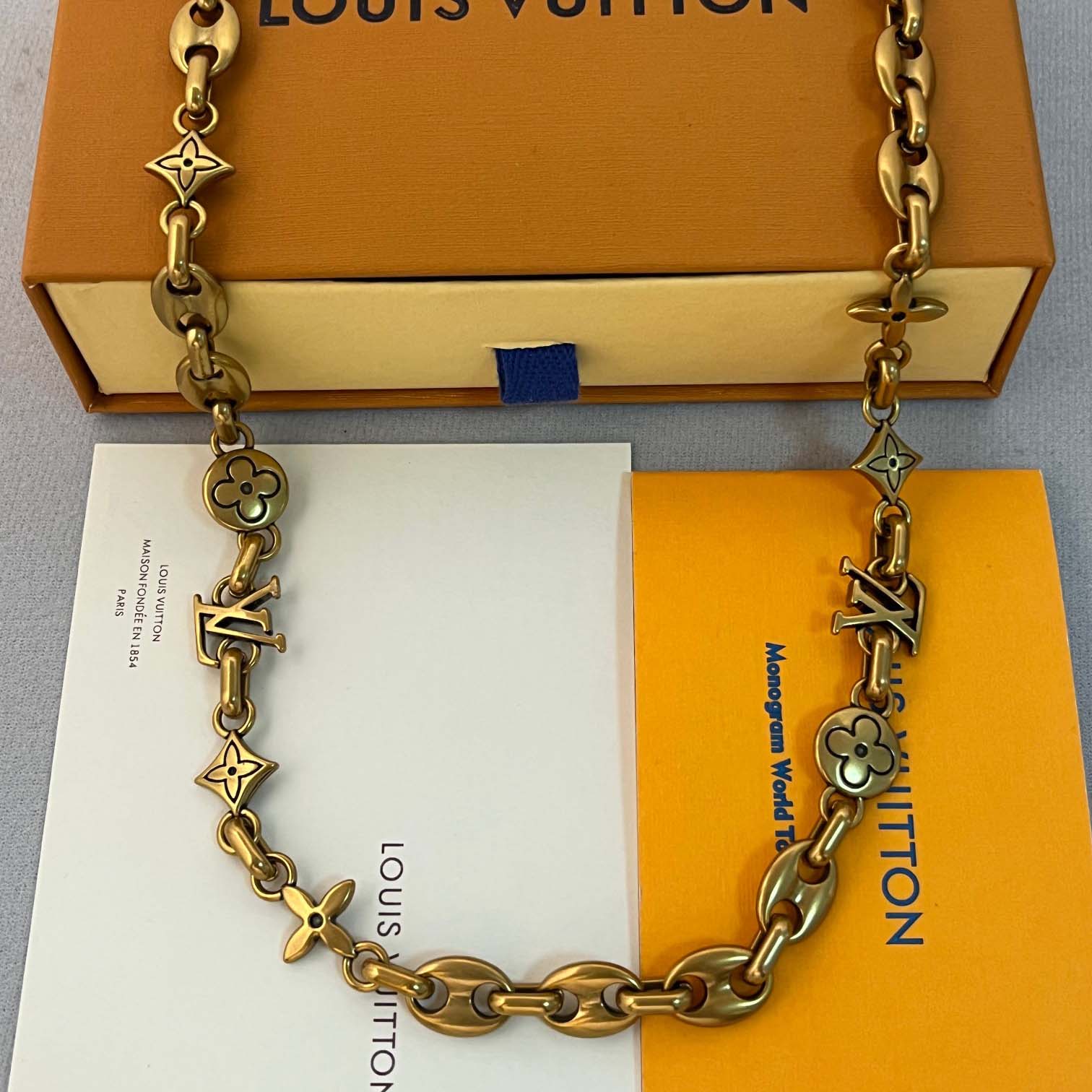 Louis Vuitton LV Sailor Necklace   M02725 - DopestKickz