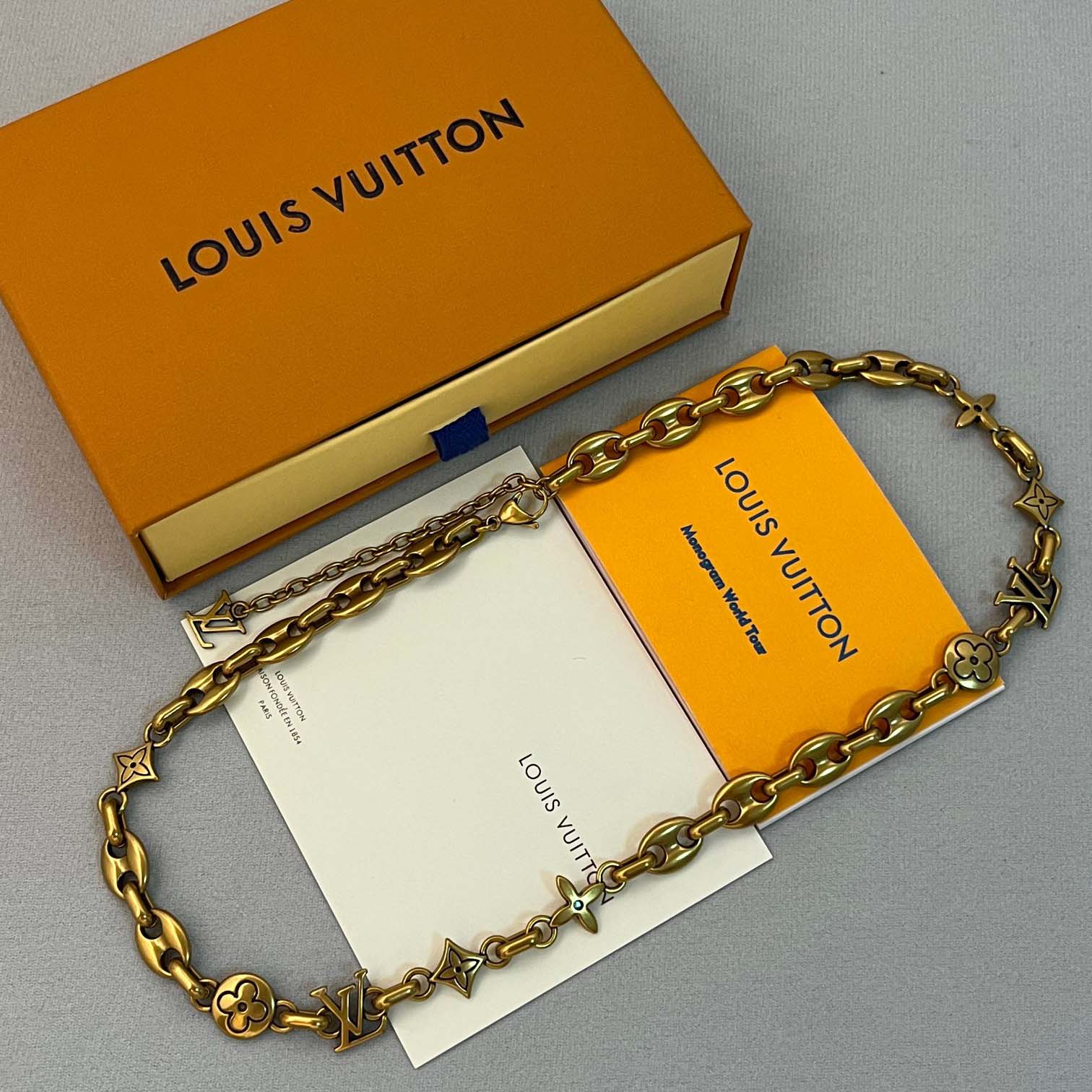 Louis Vuitton LV Sailor Necklace   M02725 - DopestKickz
