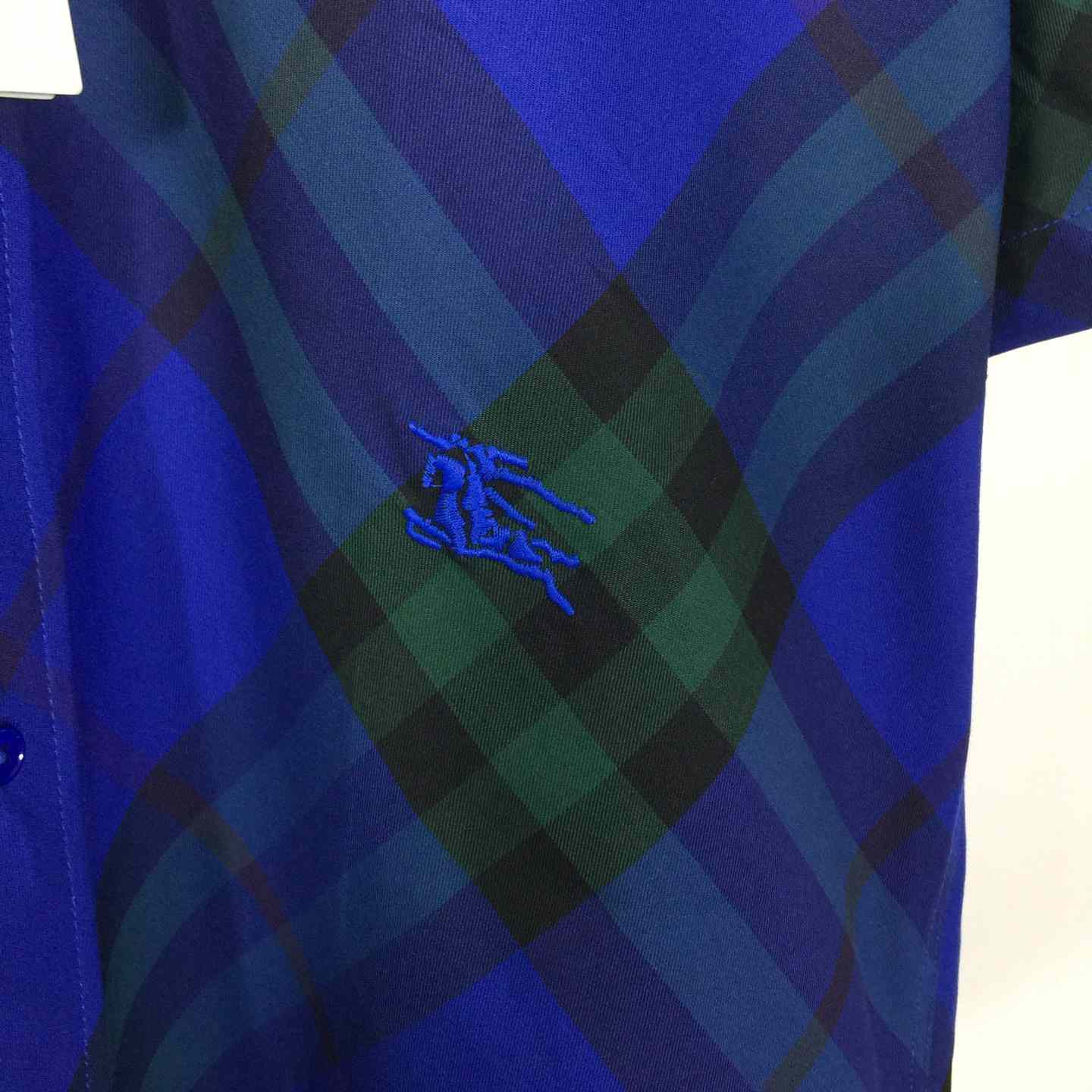 Burberry Men's Check cotton shirt - DopestKickz