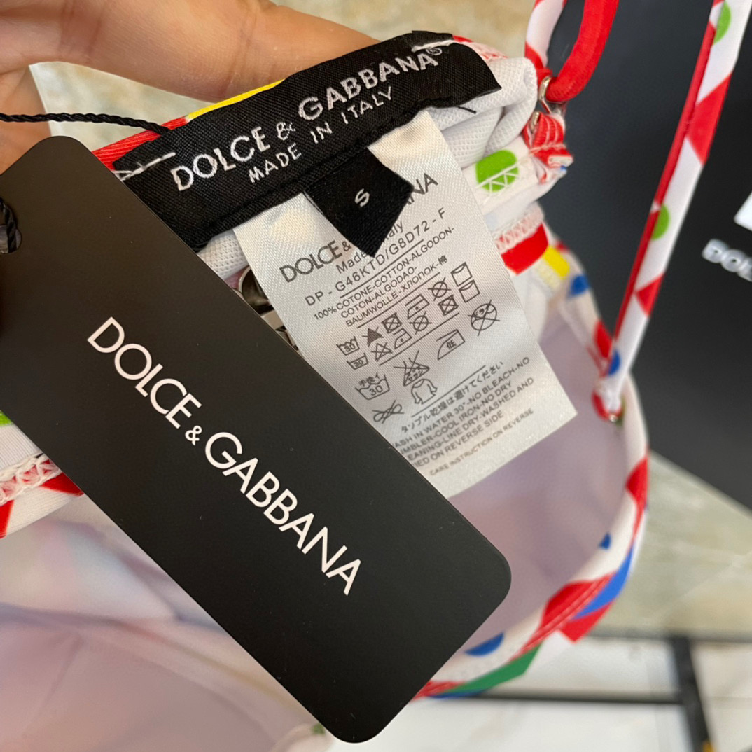 Dolce & Gabbana Carretto-print Balconette One-piece Swimsuit - DopestKickz