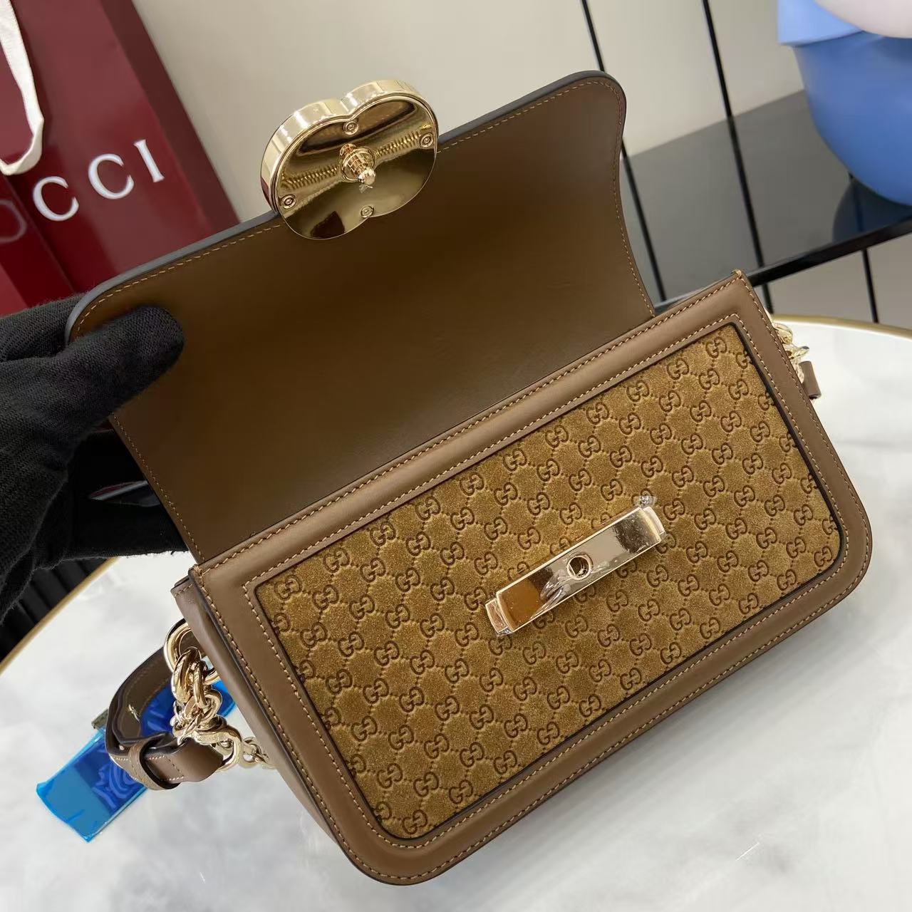 Gucci Go Small Shoulder Bag - DopestKickz