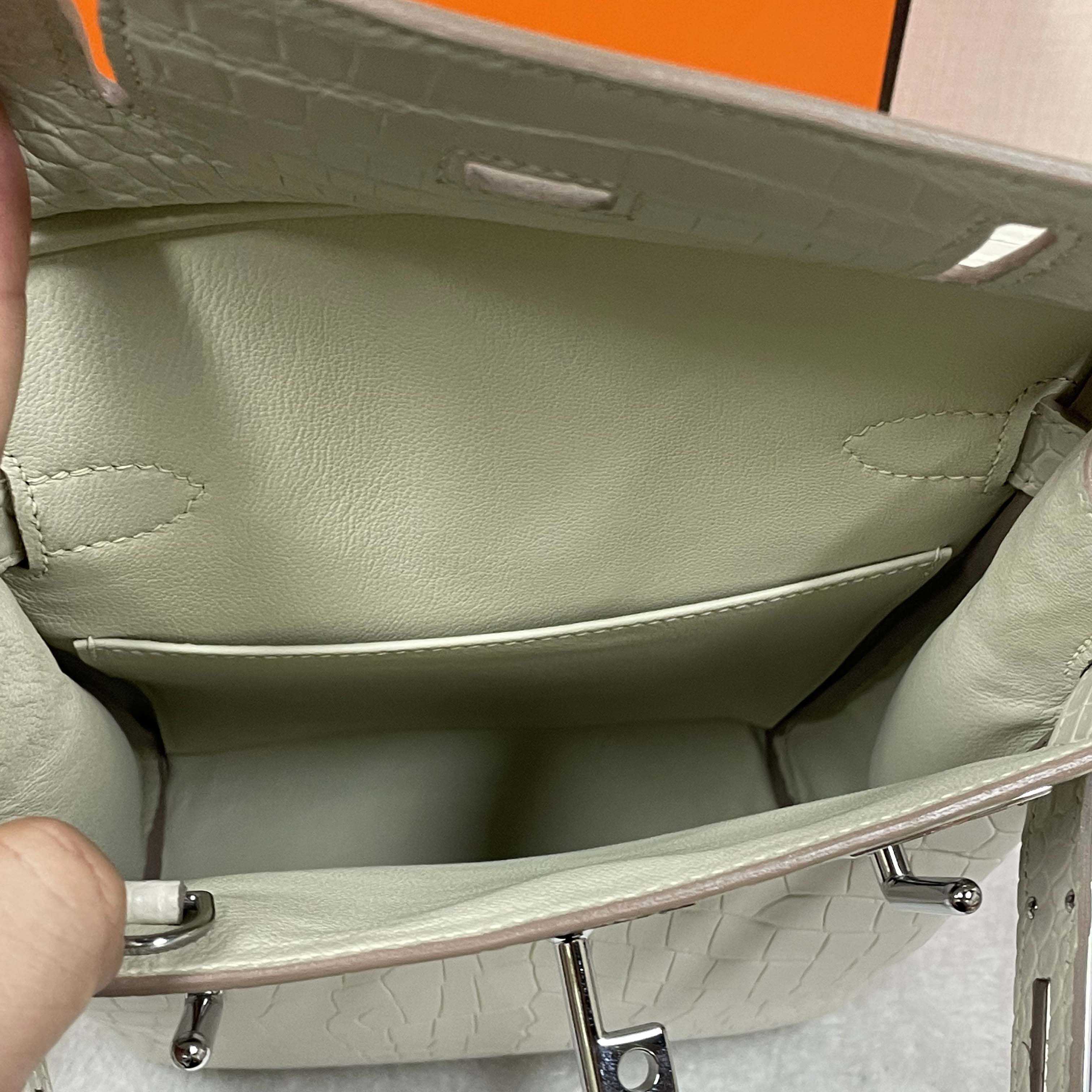 Hermes Hac-a-Dos Beton Croco PHW - DopestKickz