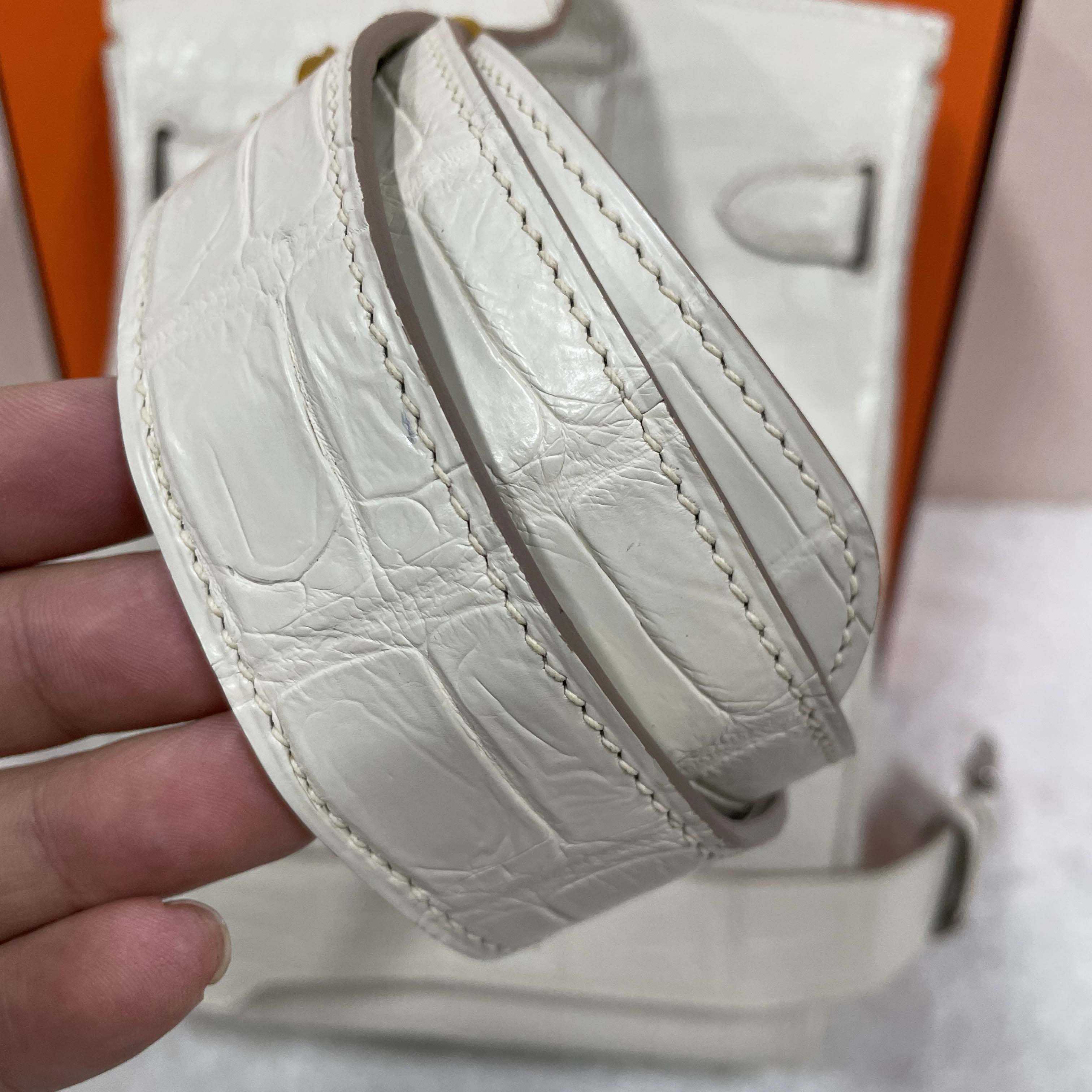 Hermes Hac-a-Dos Beton Croco PHW - DopestKickz