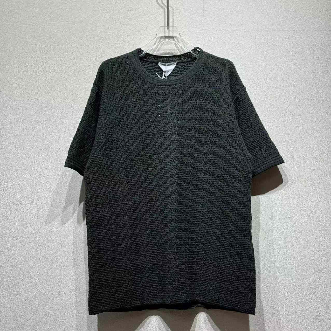 Bottega Veneta Men's Crochet Knit Tee - DopestKickz