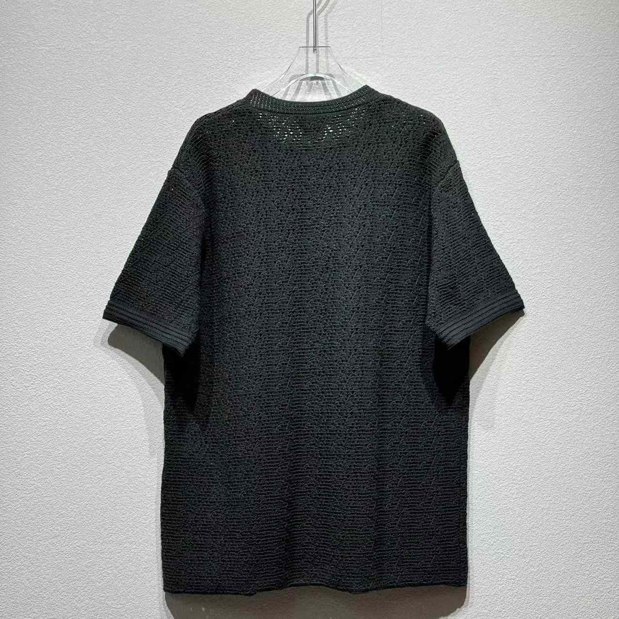 Bottega Veneta Men's Crochet Knit Tee - DopestKickz