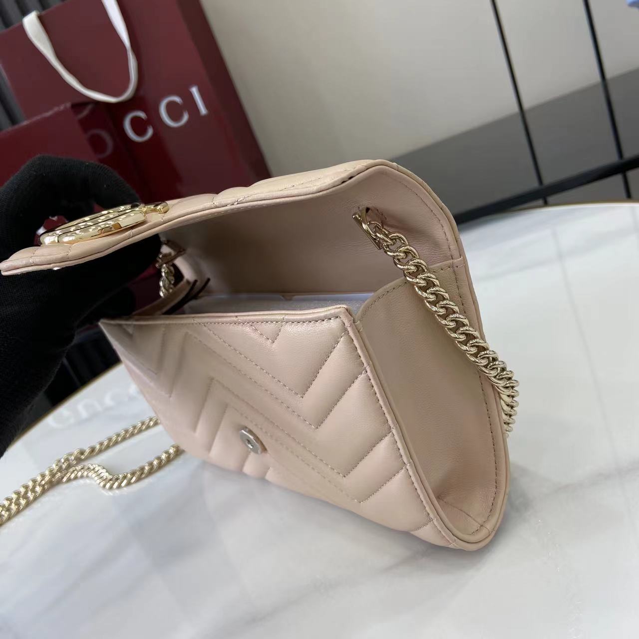 Gucci GG Marmont Wallet On Chain - DopestKickz