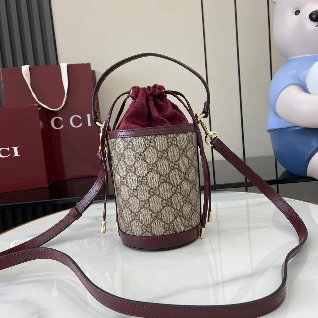 Gucci Ophidia Mini Bucket Bag   - DopestKickz
