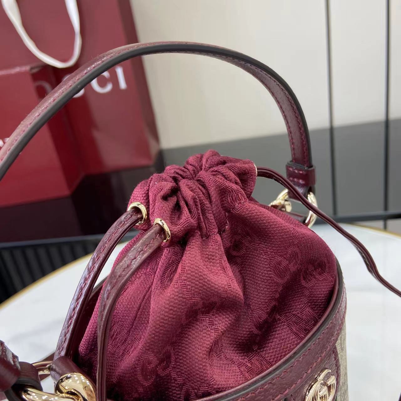 Gucci Ophidia Mini Bucket Bag   - DopestKickz