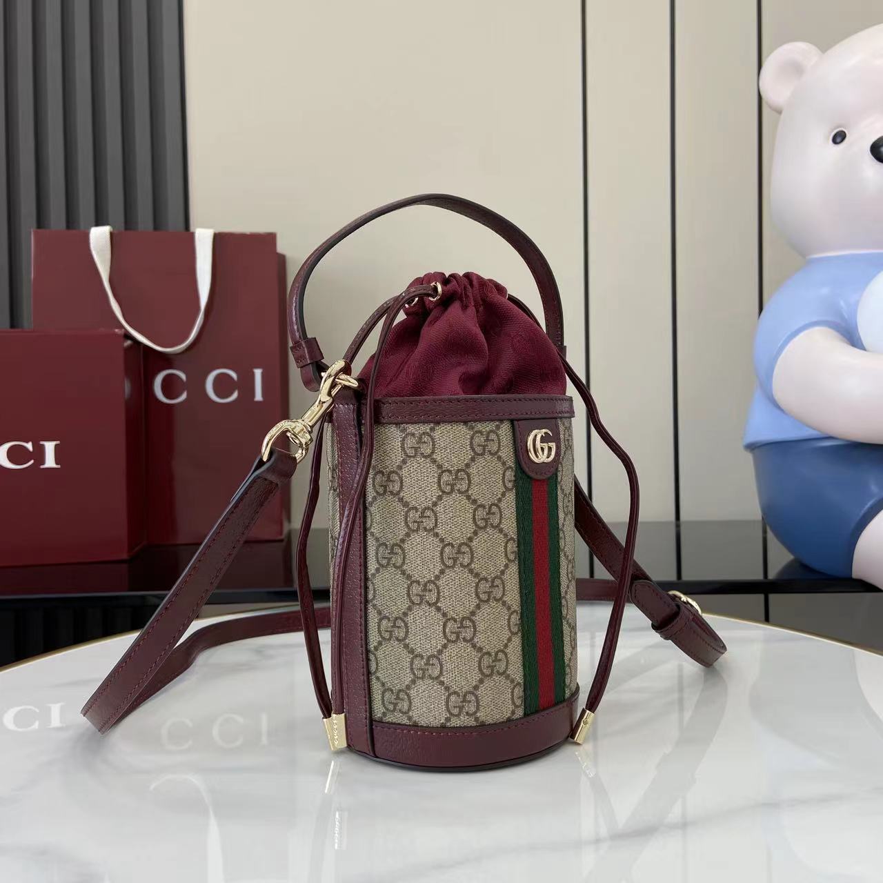 Gucci Ophidia Mini Bucket Bag   - DopestKickz