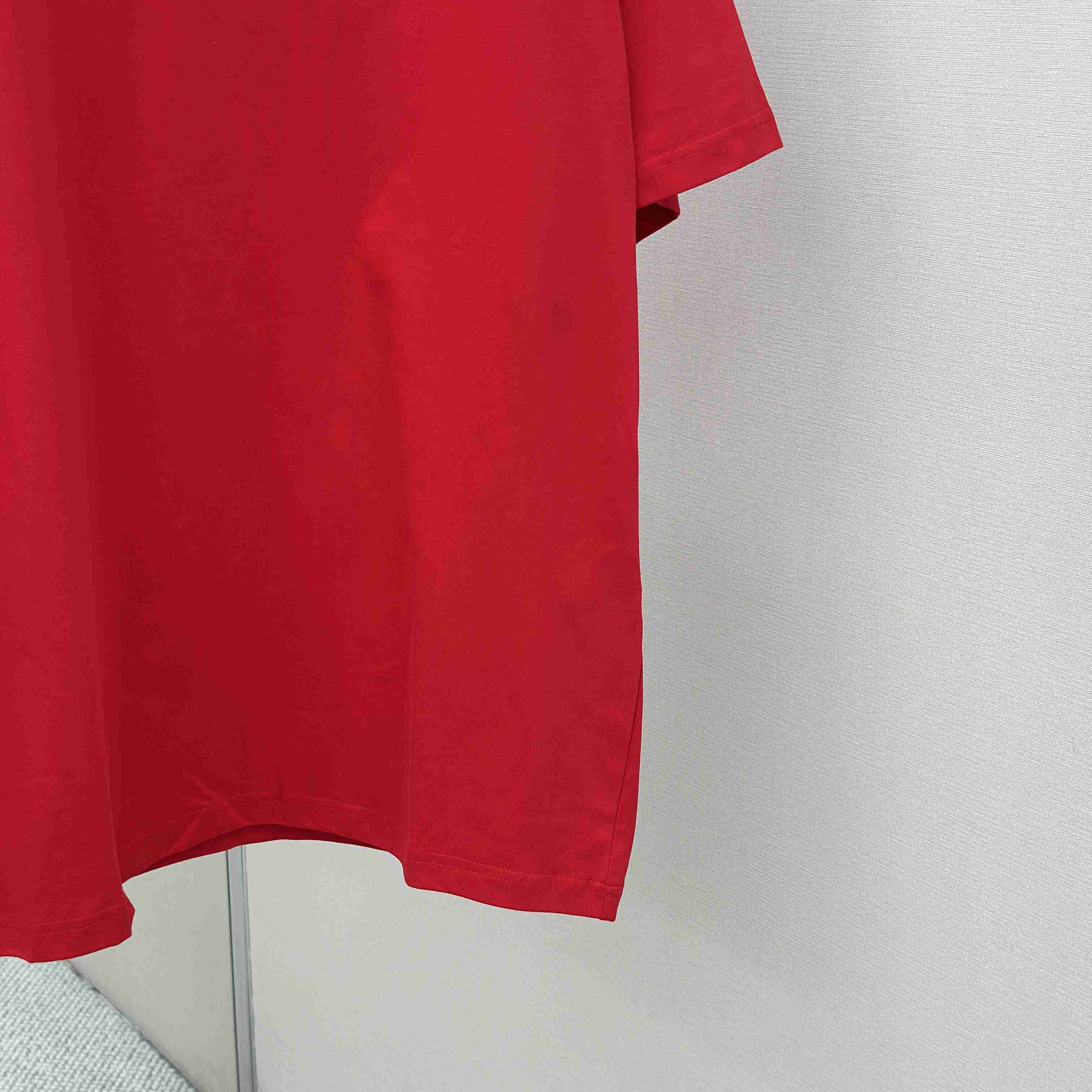 Balenciaga I PUMA Oversized T-Shirt in Red Dry Jersey - DopestKickz