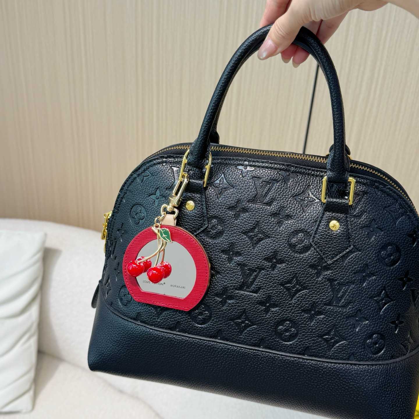 Louis Vuitton LV x TM Cerise LV Mini Mirror Bag Charm   M02830 - DopestKickz