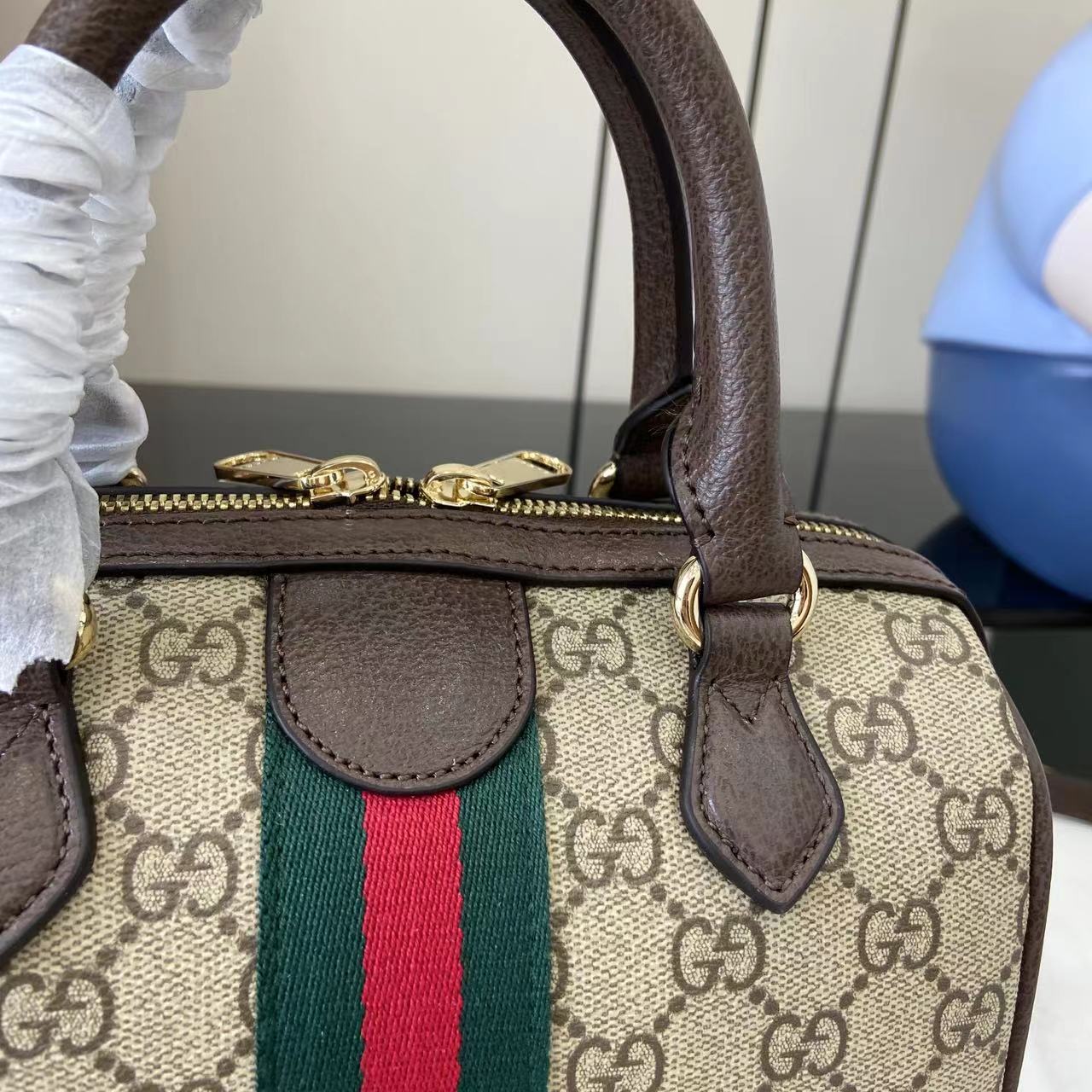 Gucci Ophidia small Boston Bag - DopestKickz