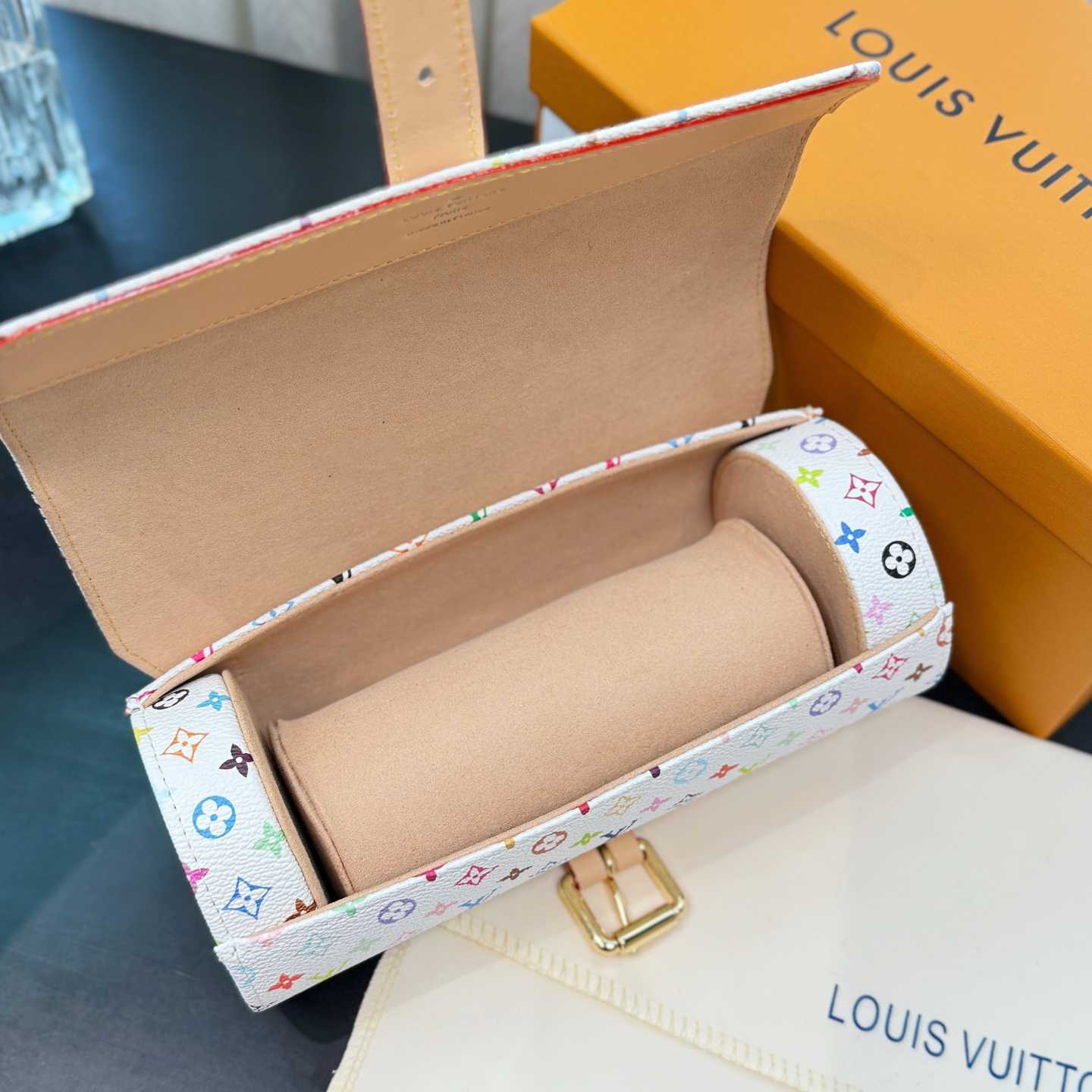 Louis Vuitton 3 Watch Case    - DopestKickz