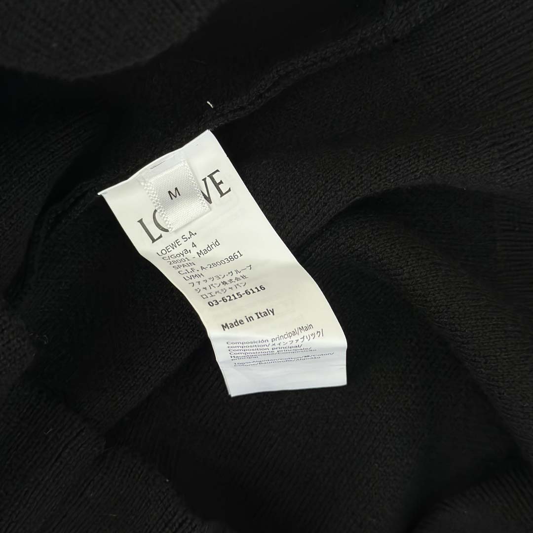 Loewe Anagram Zip-up Hoodie In Wool - DopestKickz