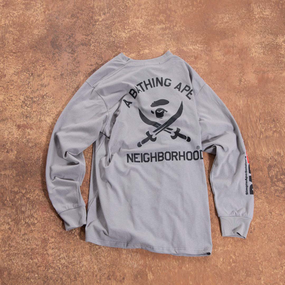 Bape x Nbhd L/S Tee - DopestKickz