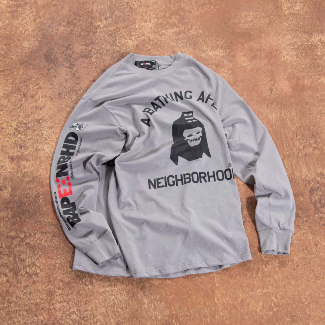 Bape x Nbhd L/S Tee - DopestKickz