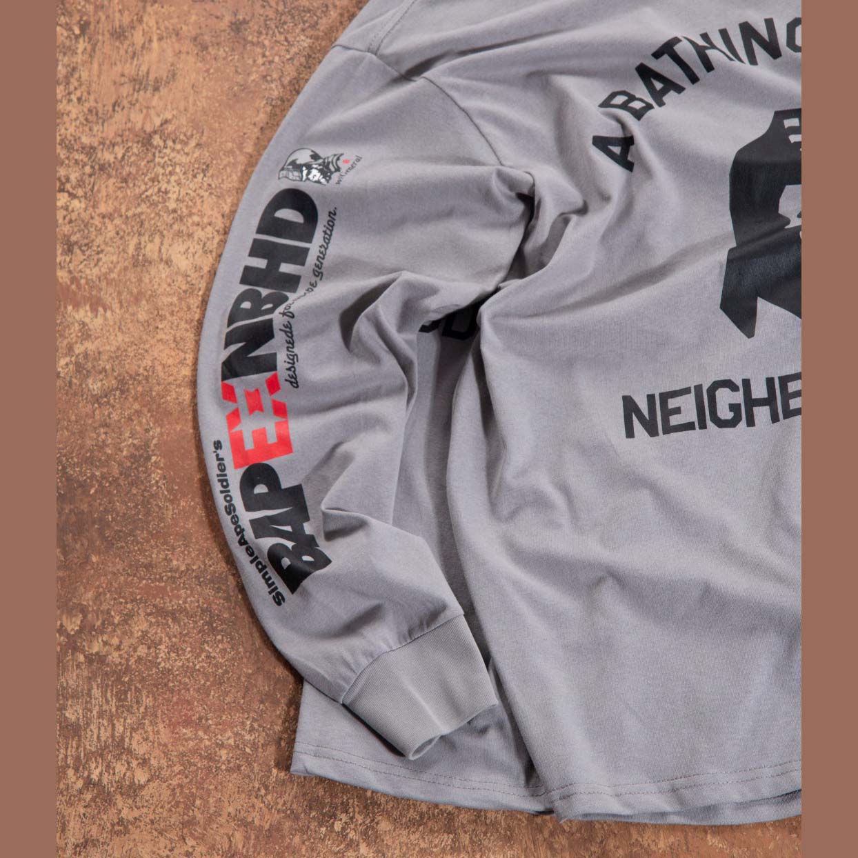 Bape x Nbhd L/S Tee - DopestKickz